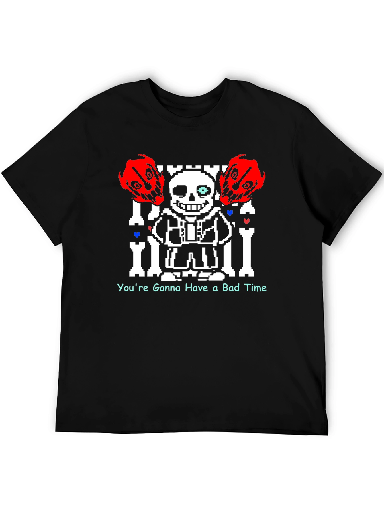 Undertale Sans Bad Time Black T-Shirt