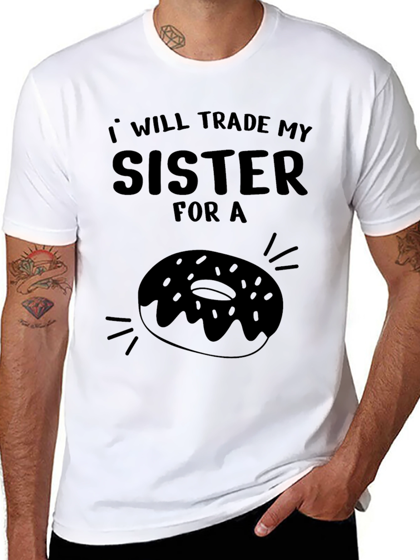 Trade My Sister for a Donut T-Shirt