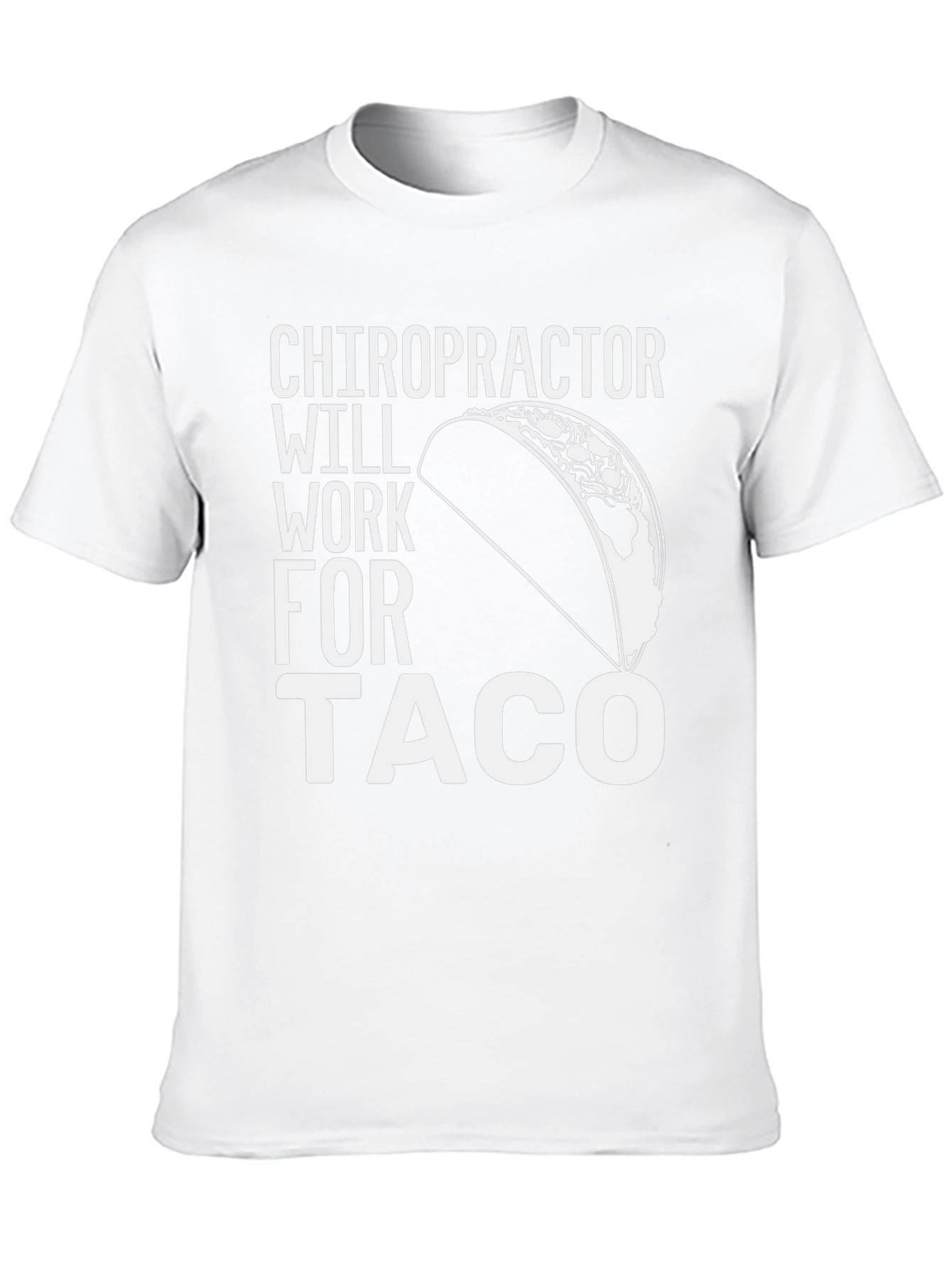 Chiropractor Taco Funny T-Shirt