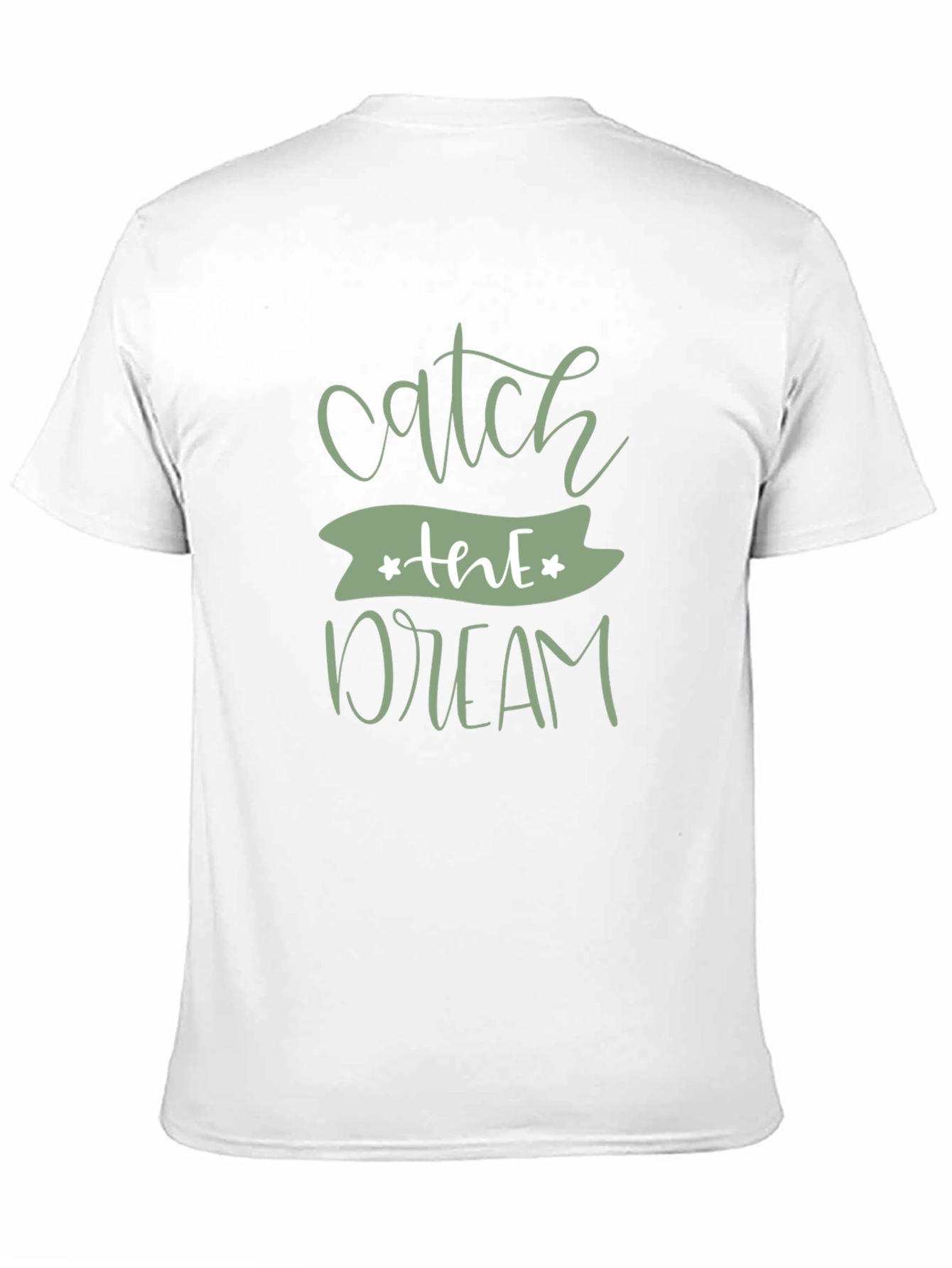 Catch the Dream Graphic Black T-Shirt