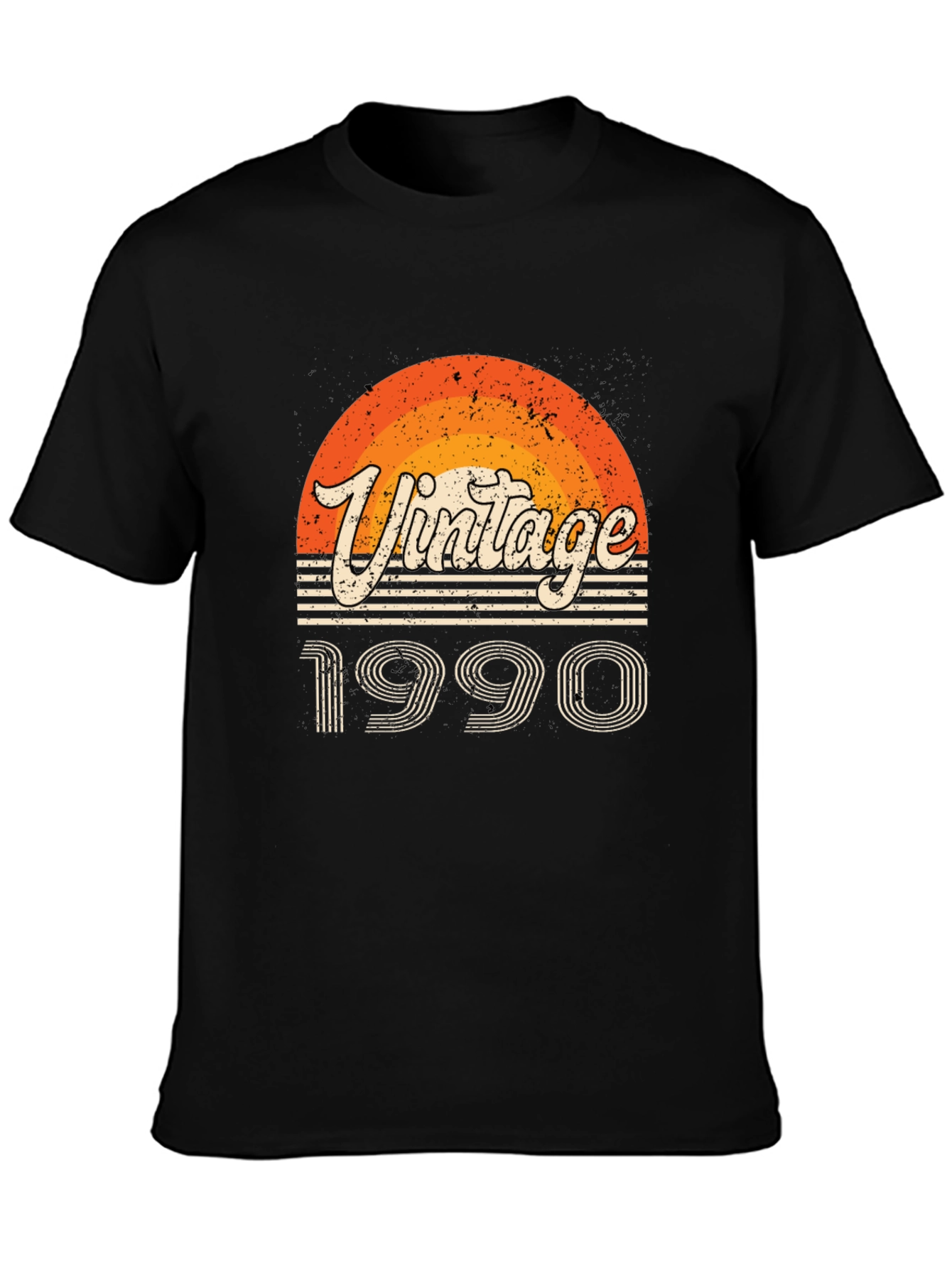 Vintage 1990 Graphic Tee - Retro Style