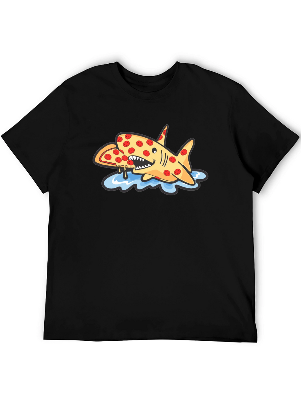 Pizza Shark Graphic Tee - Unique & Fun