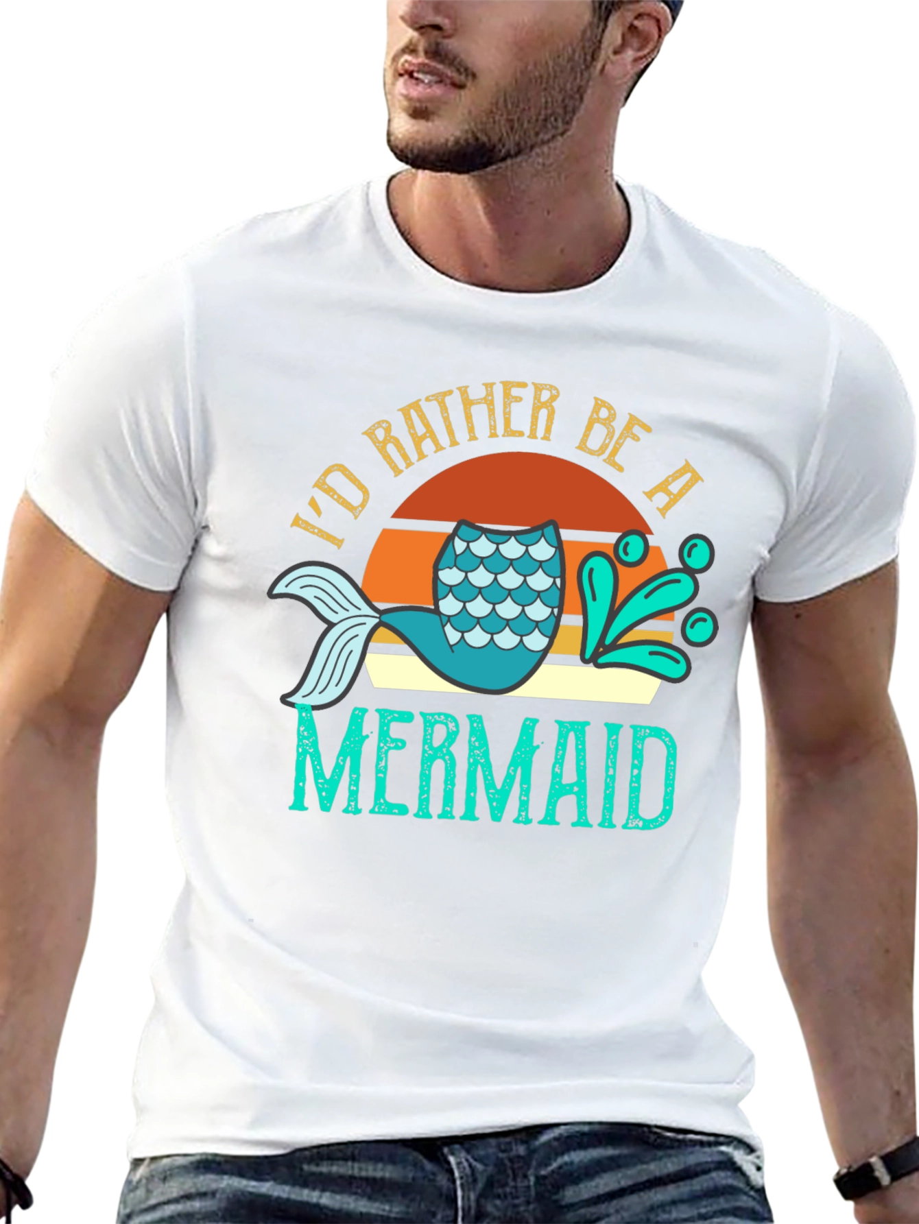 Id Rather Be A Mermaid T-Shirt