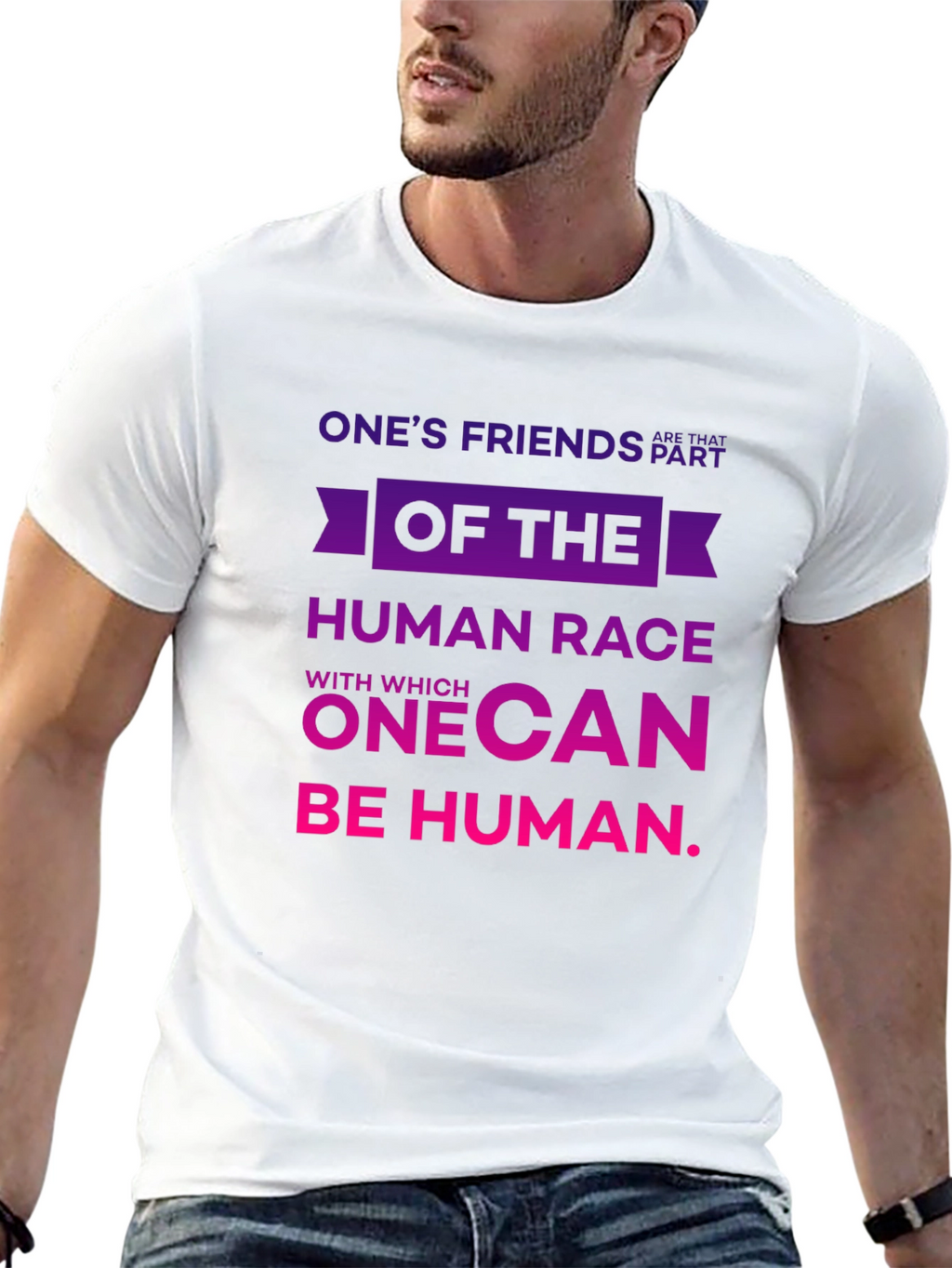 Human Race T-Shirt - Inspiring Graphic Tee