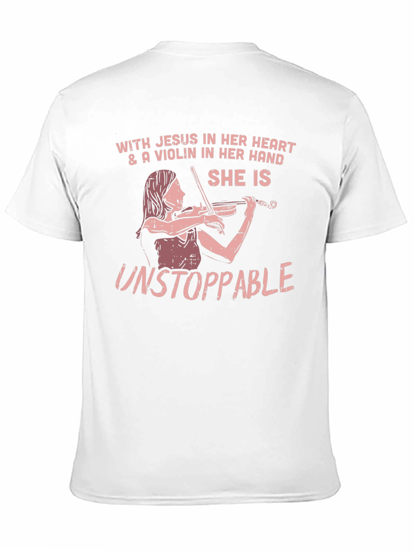 Faith & Music T-Shirt: She is Unstoppable