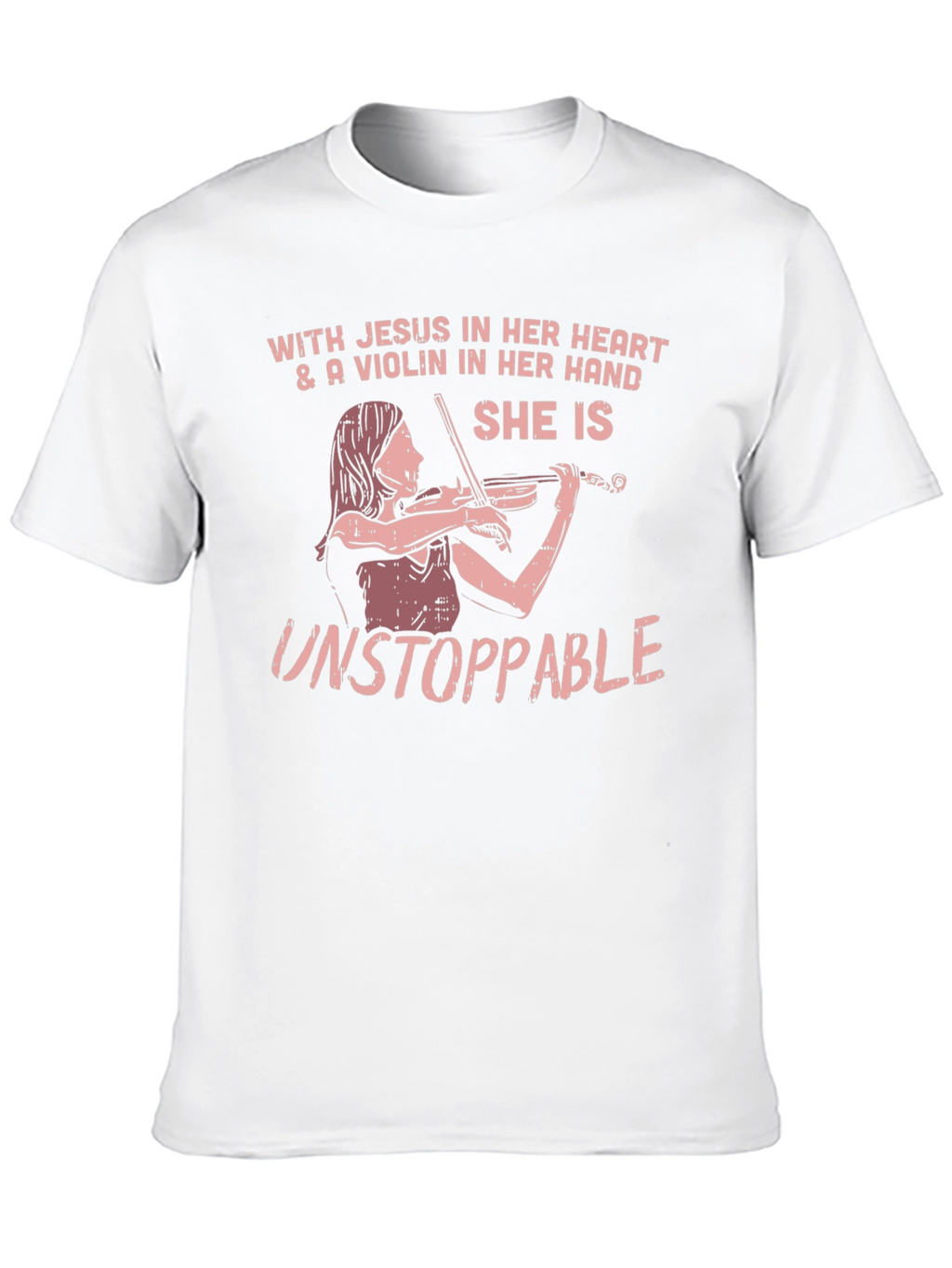 Faith & Music T-Shirt: She is Unstoppable