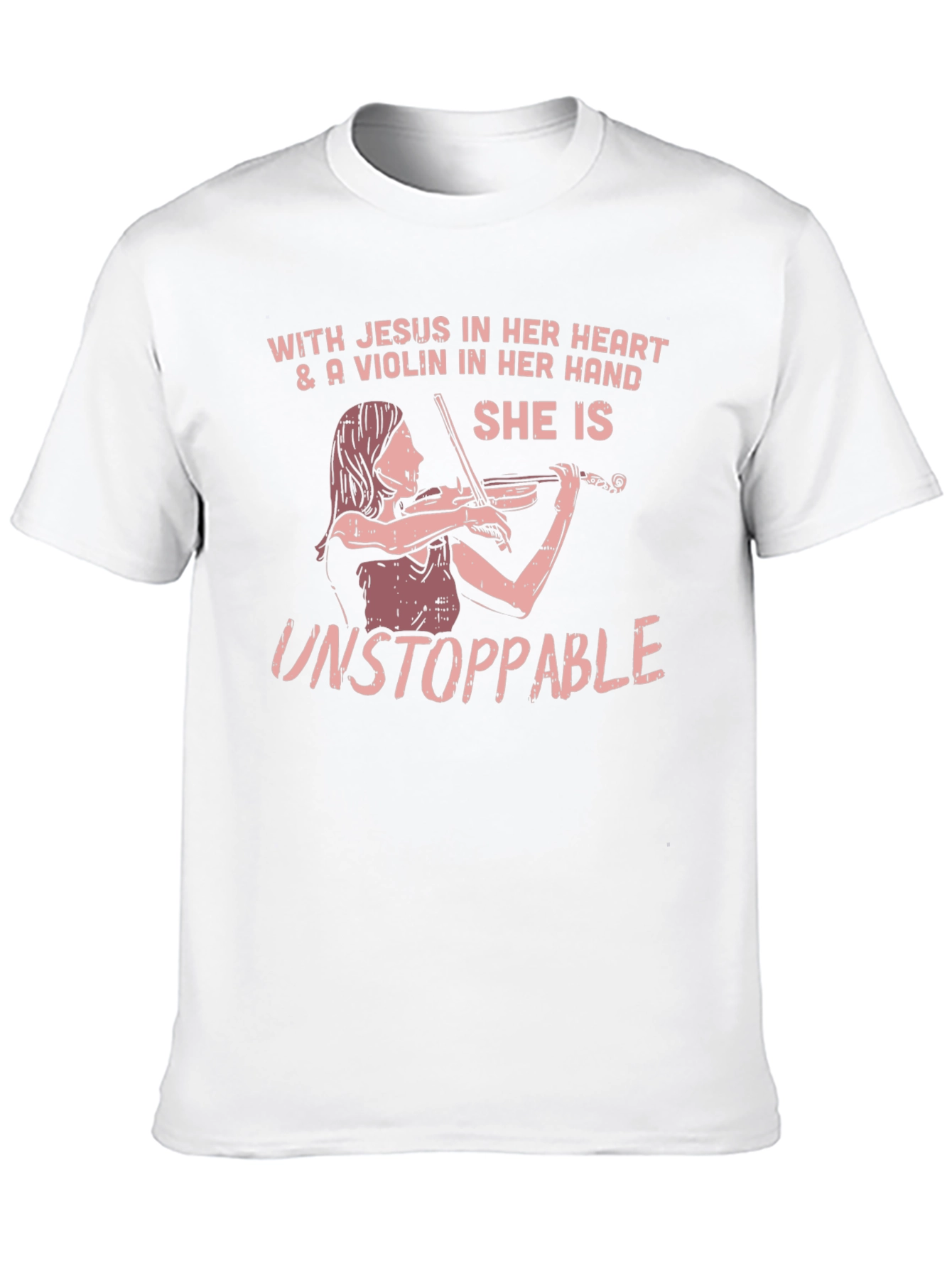 Faith & Music T-Shirt: She is Unstoppable