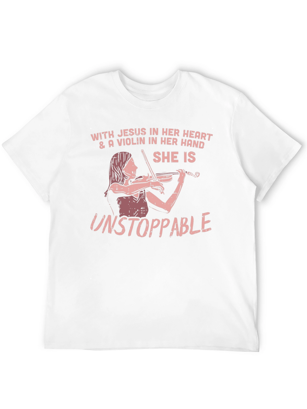 Faith & Music T-Shirt: She is Unstoppable