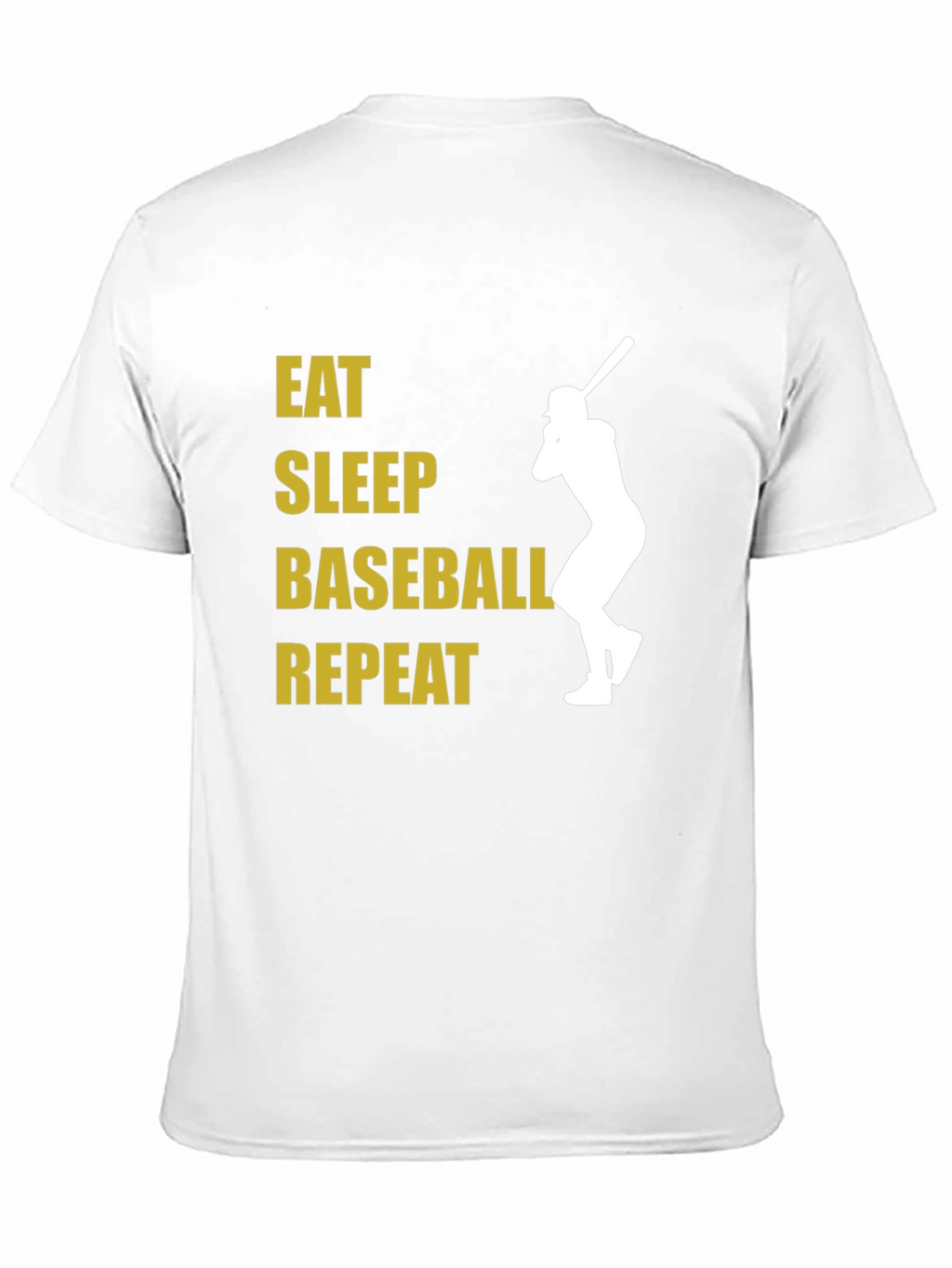 Eat Sleep Baseball Repeat Graphic T-Shirt