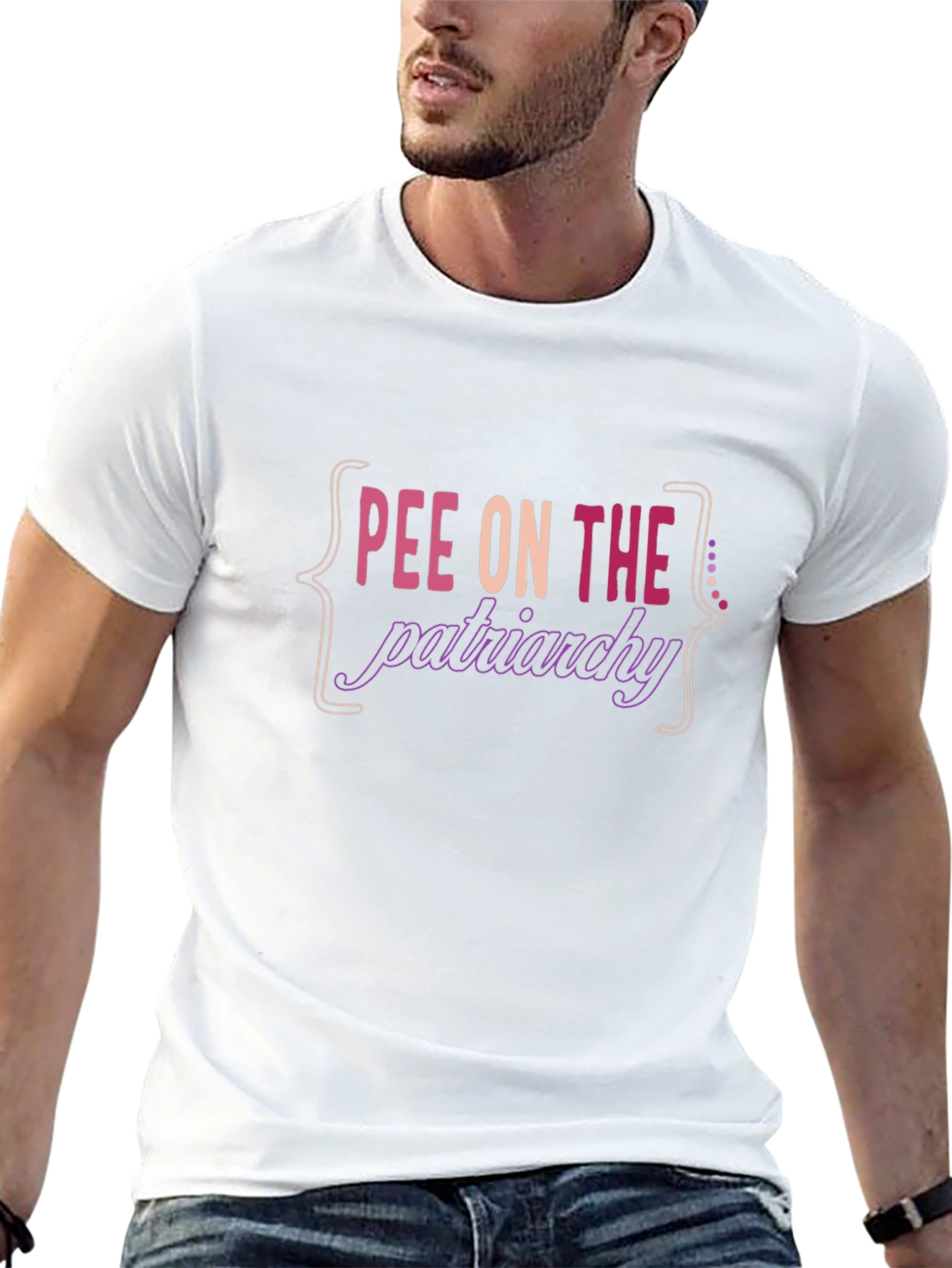 Pee On The Patriarchy Graphic T-Shirt