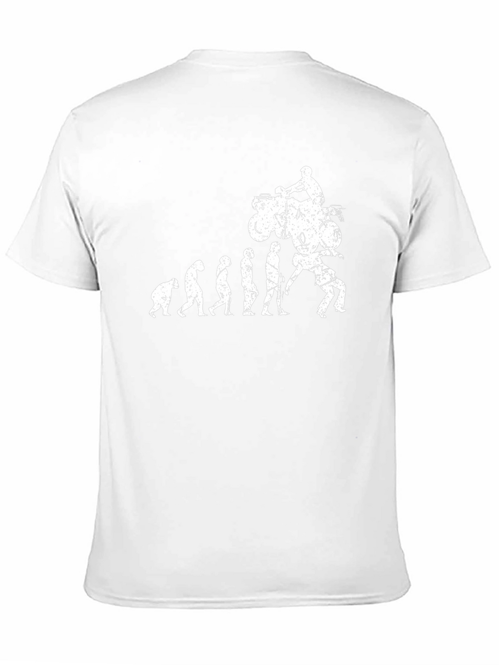 Evolution of Riding T-Shirt - Funny Bike Design