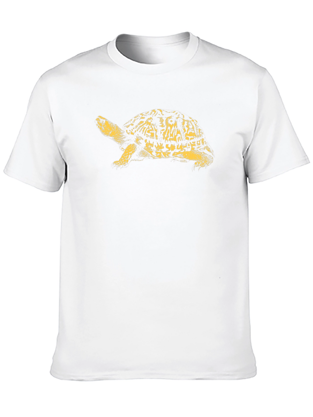 Turtle Graphic Tee - Black Cotton T-Shirt