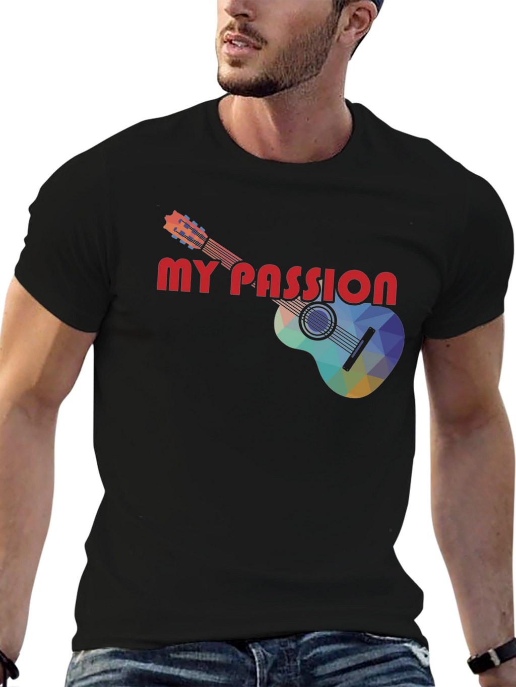 My Passion Guitar Graphic Tee