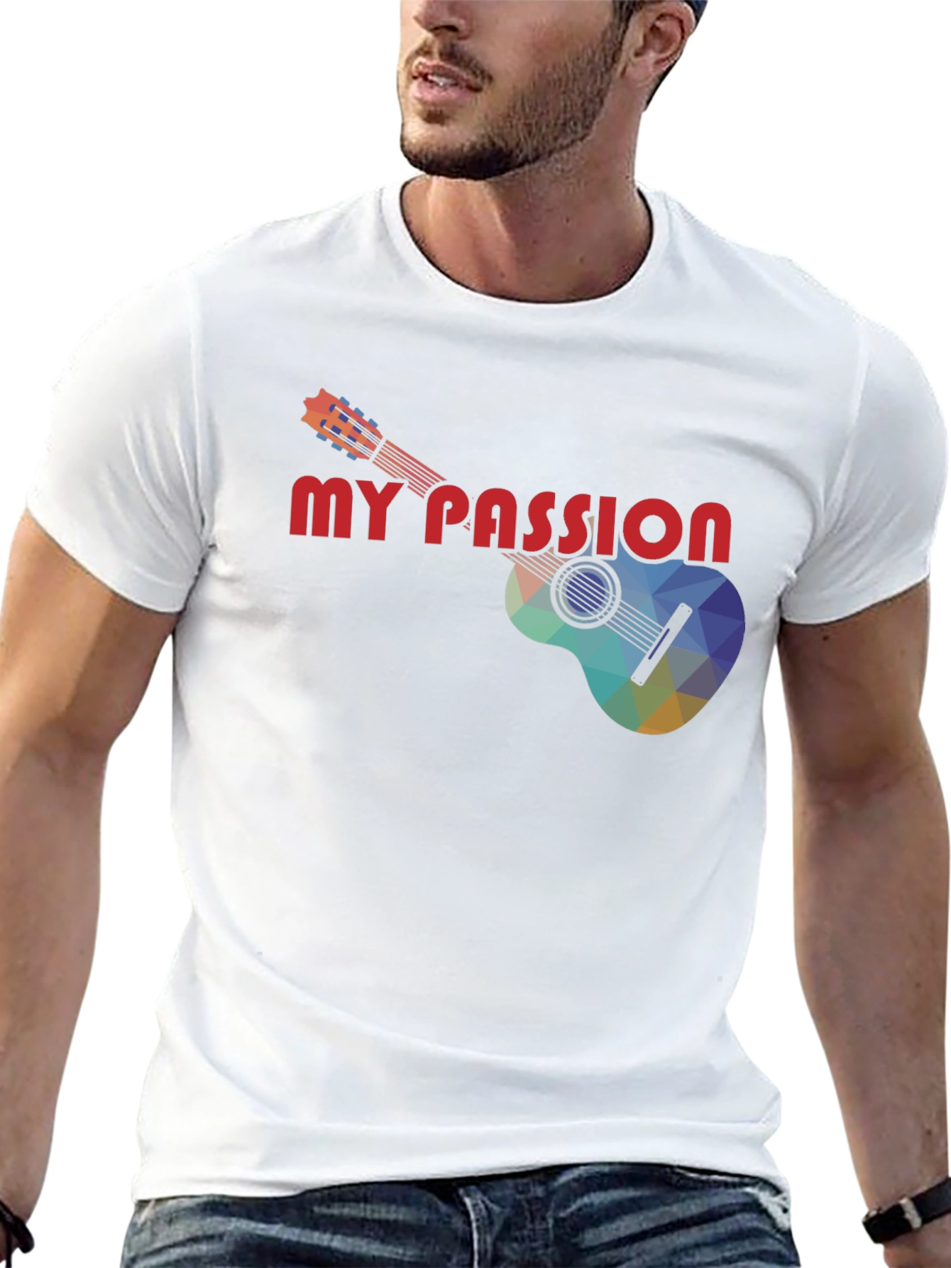 My Passion Guitar Graphic Tee