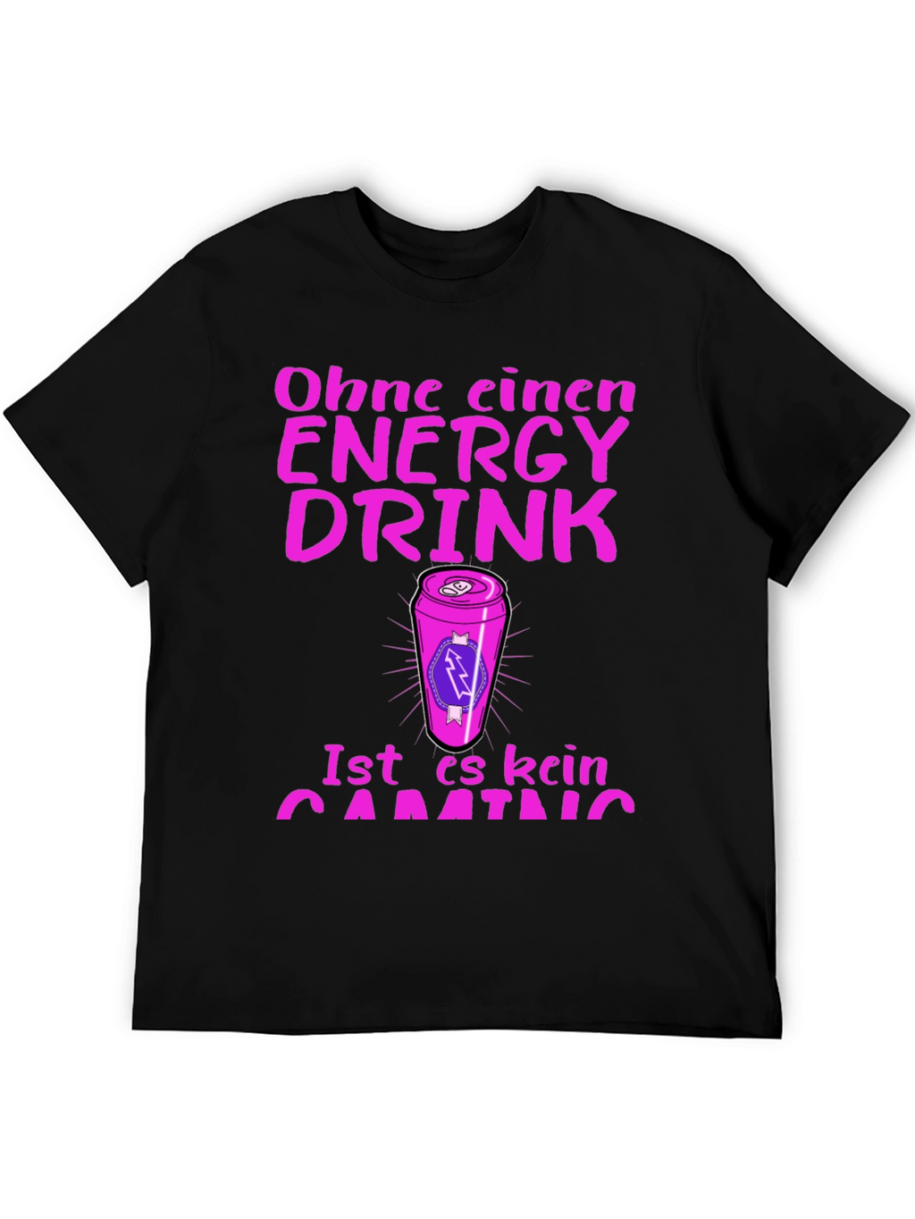 Energy Drink Graphic T-Shirt