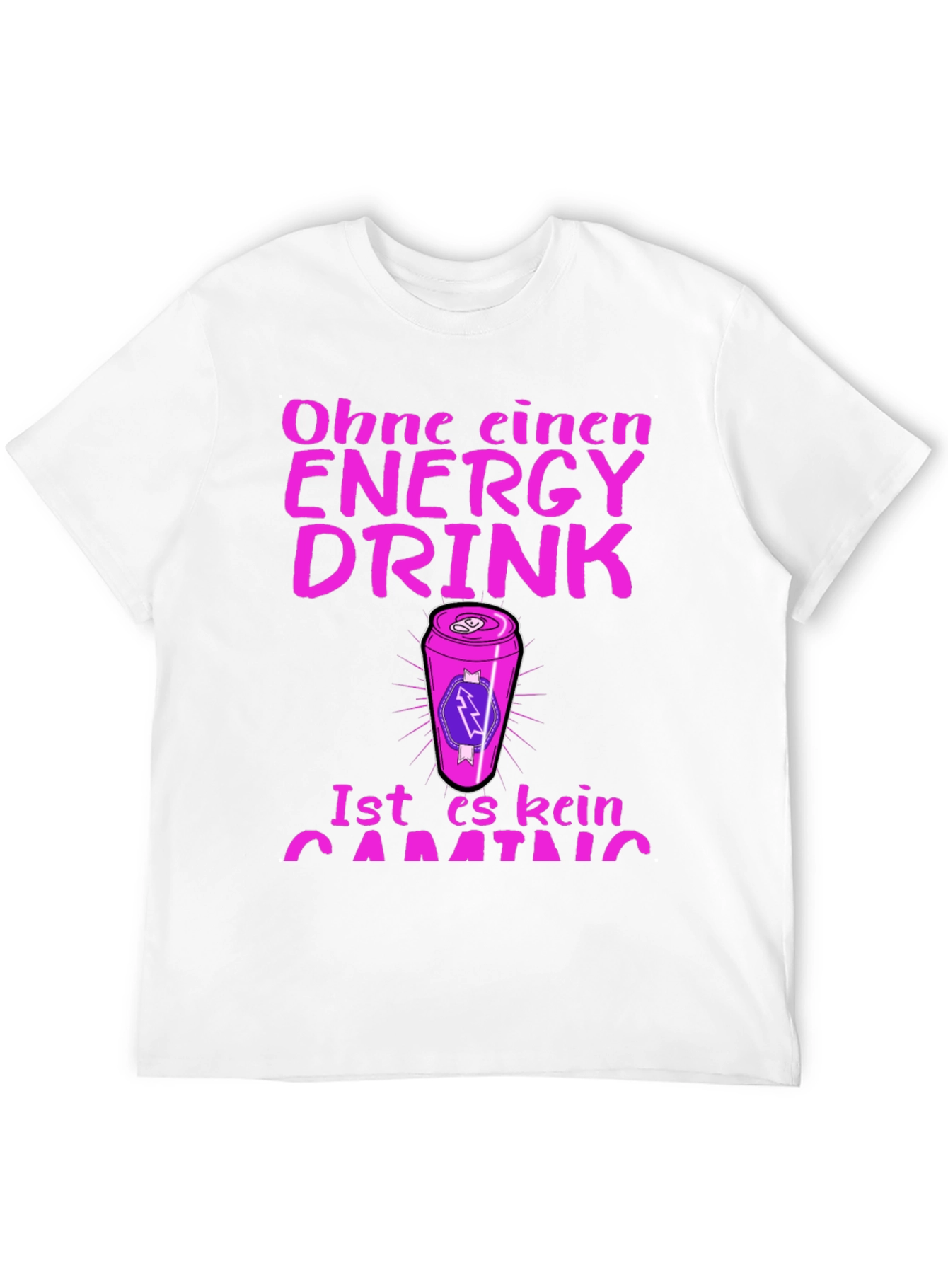 Energy Drink Graphic T-Shirt