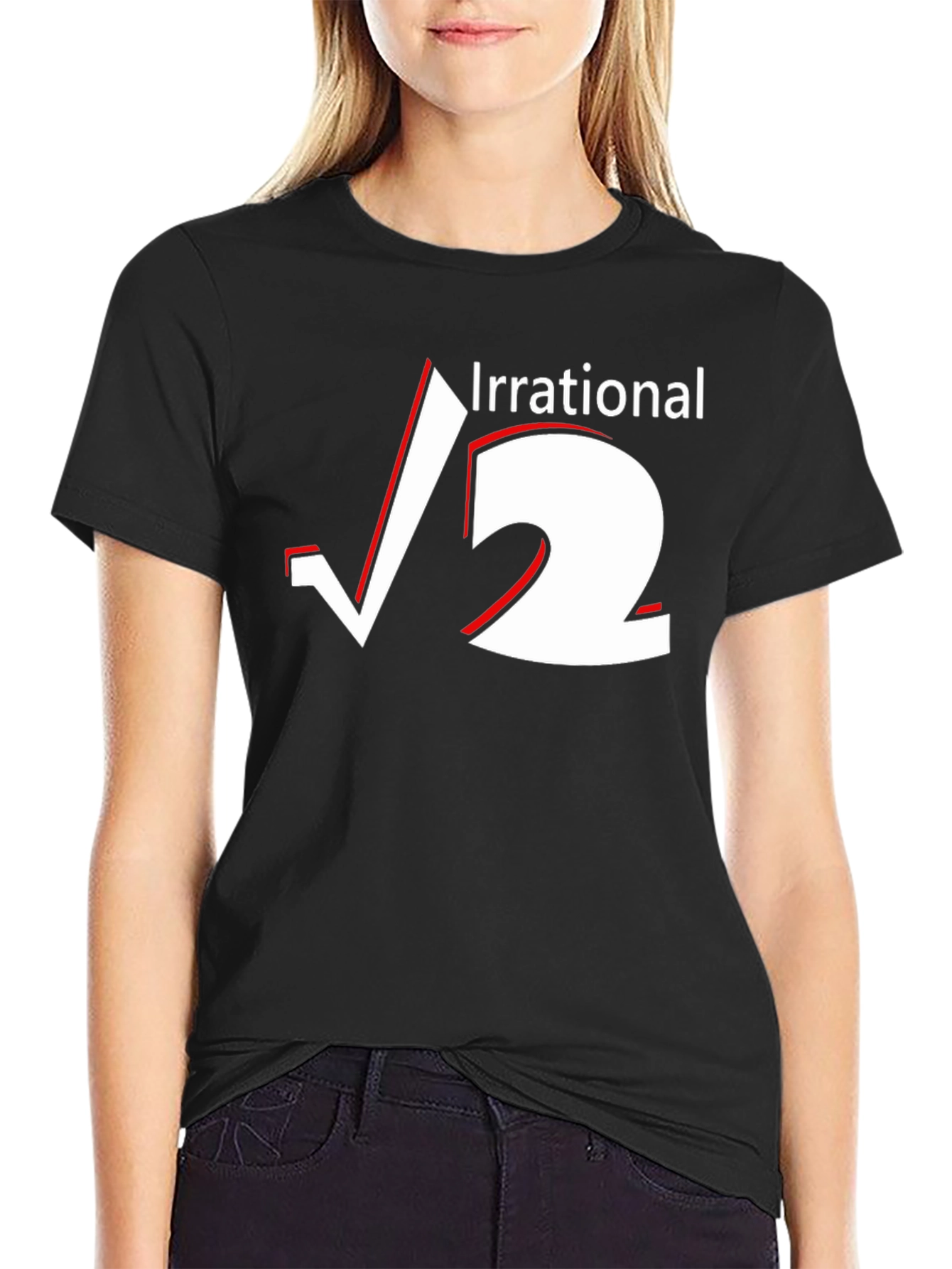 Irrational Square Root 2 Graphic Tee