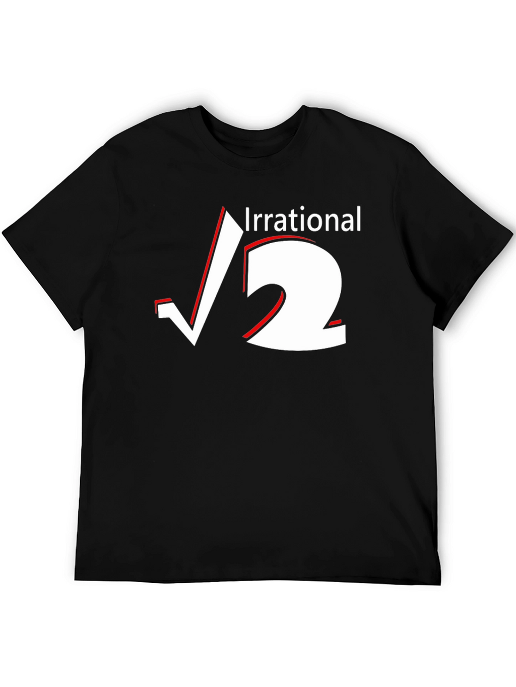 Irrational Square Root 2 Graphic Tee
