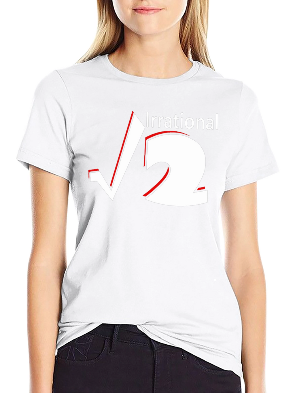 Irrational Square Root 2 Graphic Tee