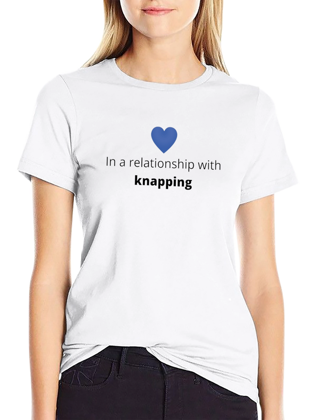 Relationship With Knapping Black T-Shirt