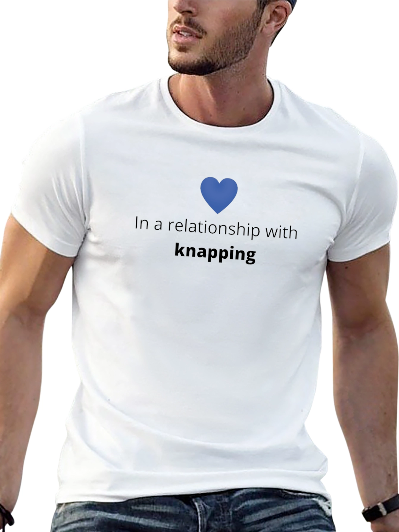 Relationship With Knapping Black T-Shirt