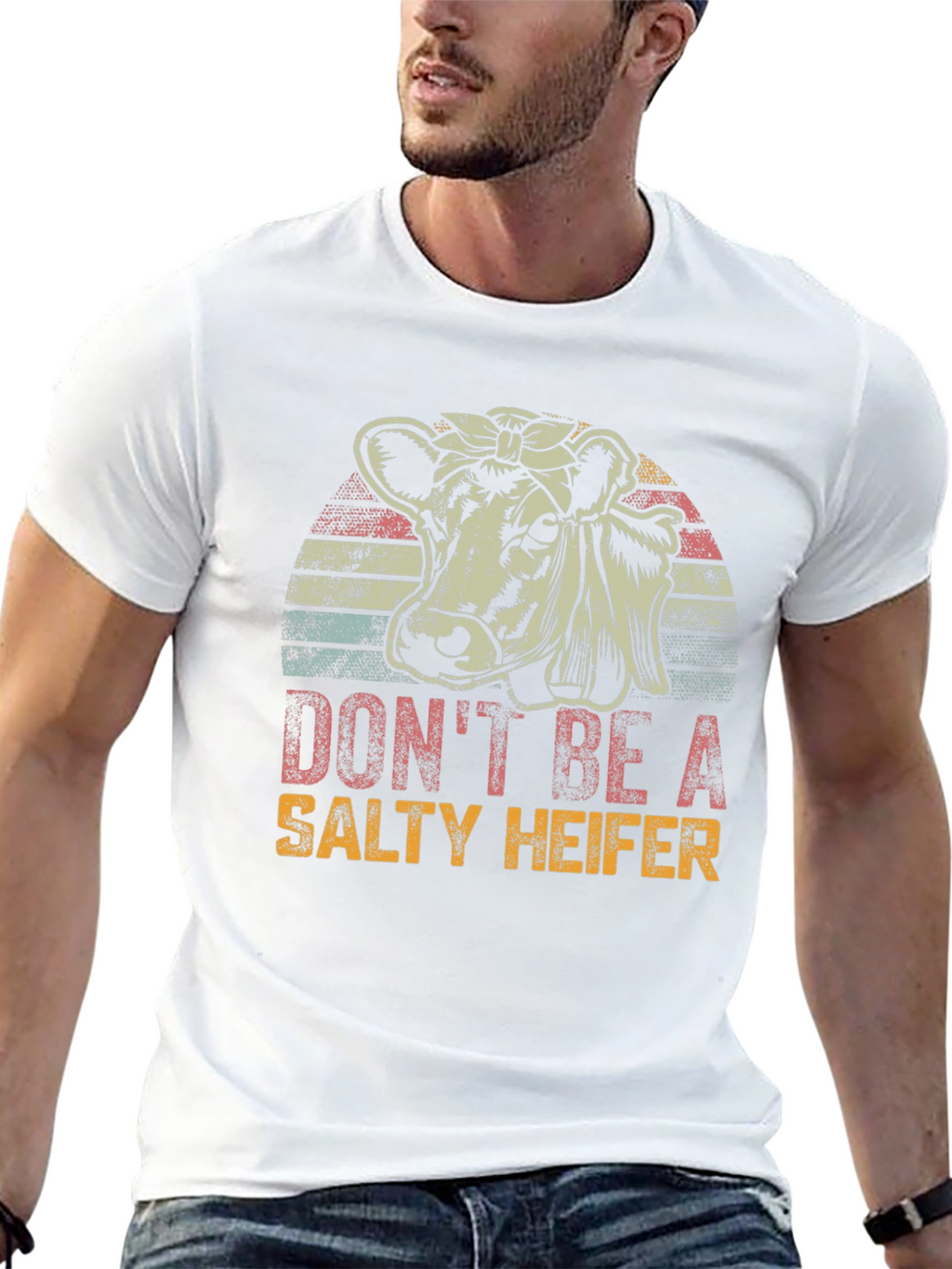 Dont Be A Salty Heifer Graphic Tee
