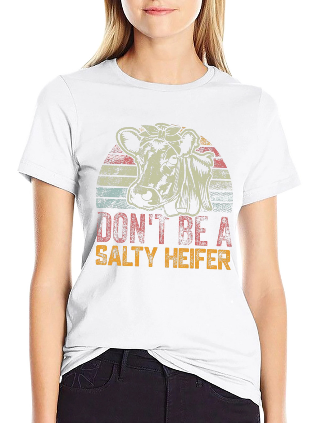 Dont Be A Salty Heifer Graphic Tee