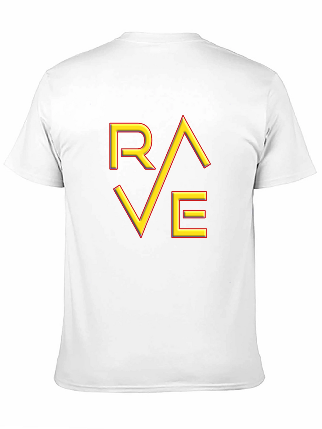 Rave Graphic T-Shirt - Trendy Party Wear