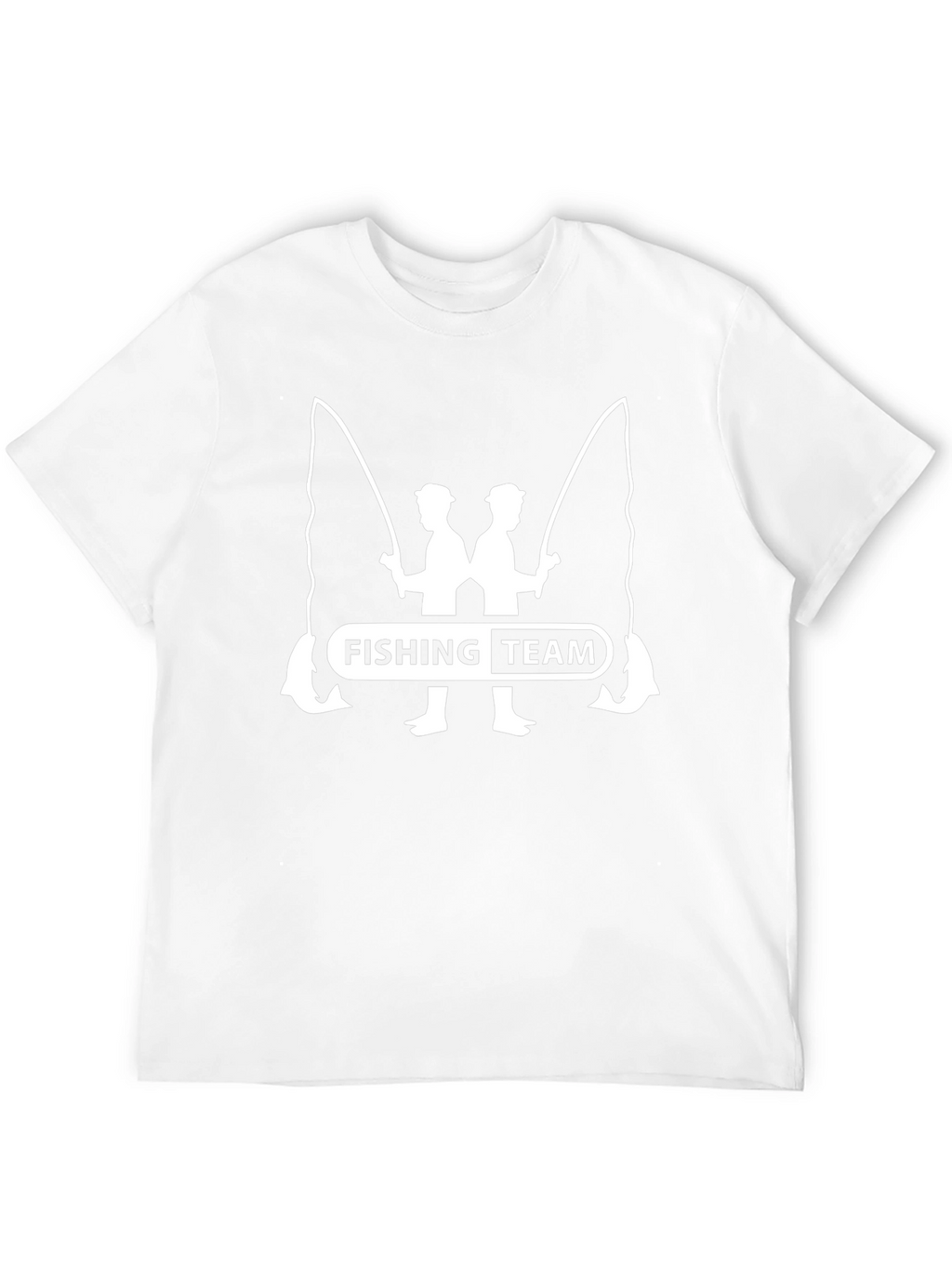 Fishing Team Graphic T-Shirt Black