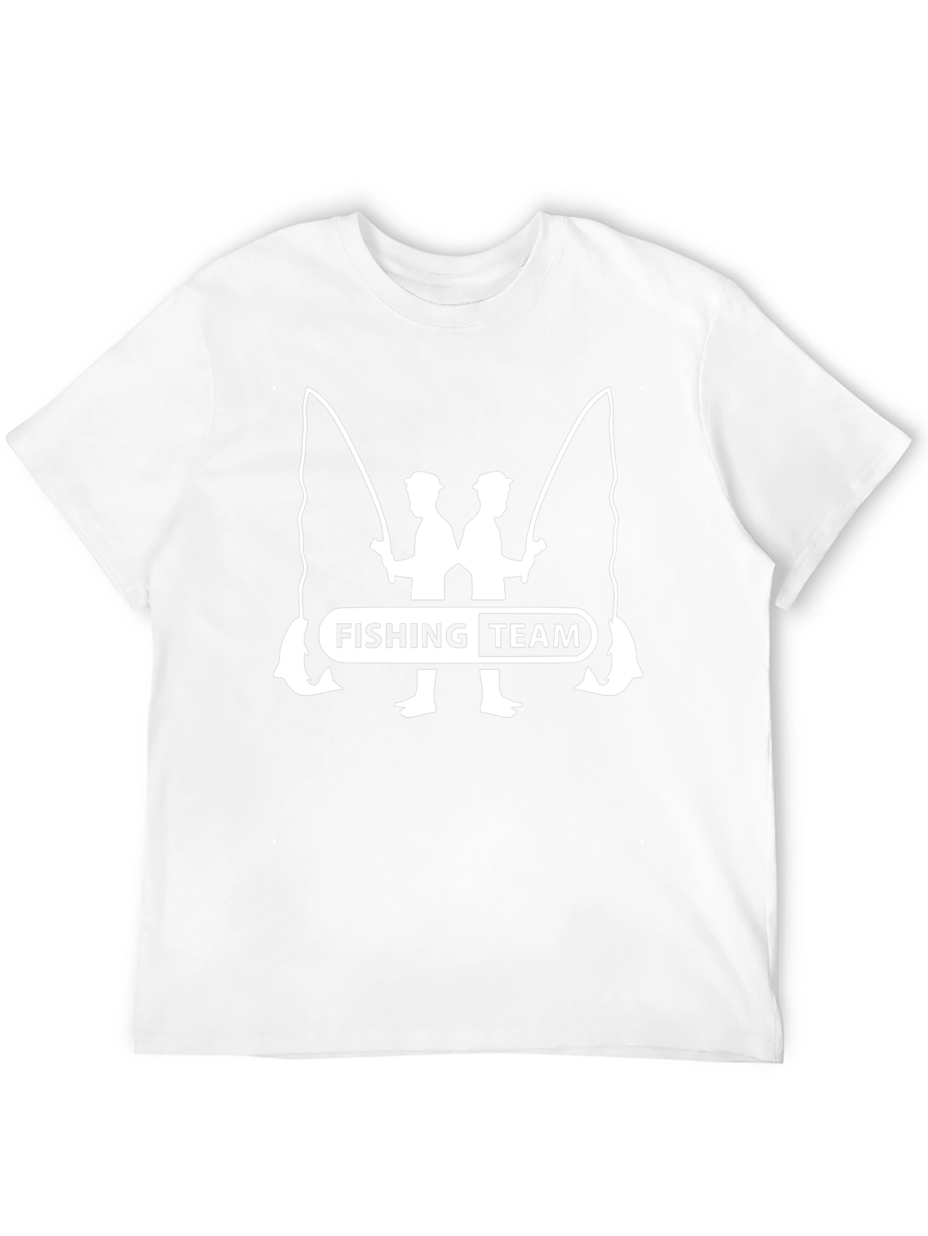 Fishing Team Graphic T-Shirt Black