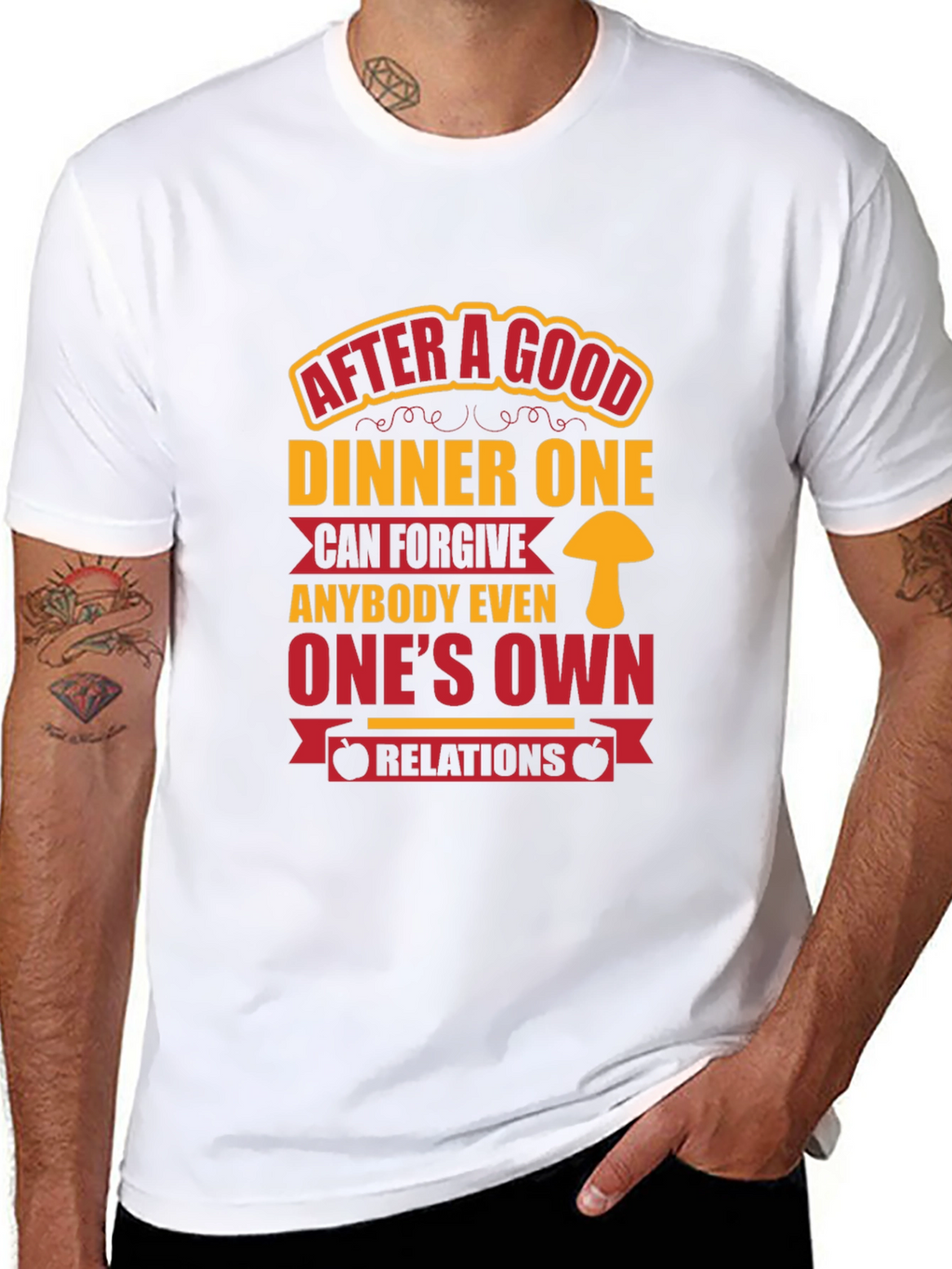 Dinner Quote T-Shirt