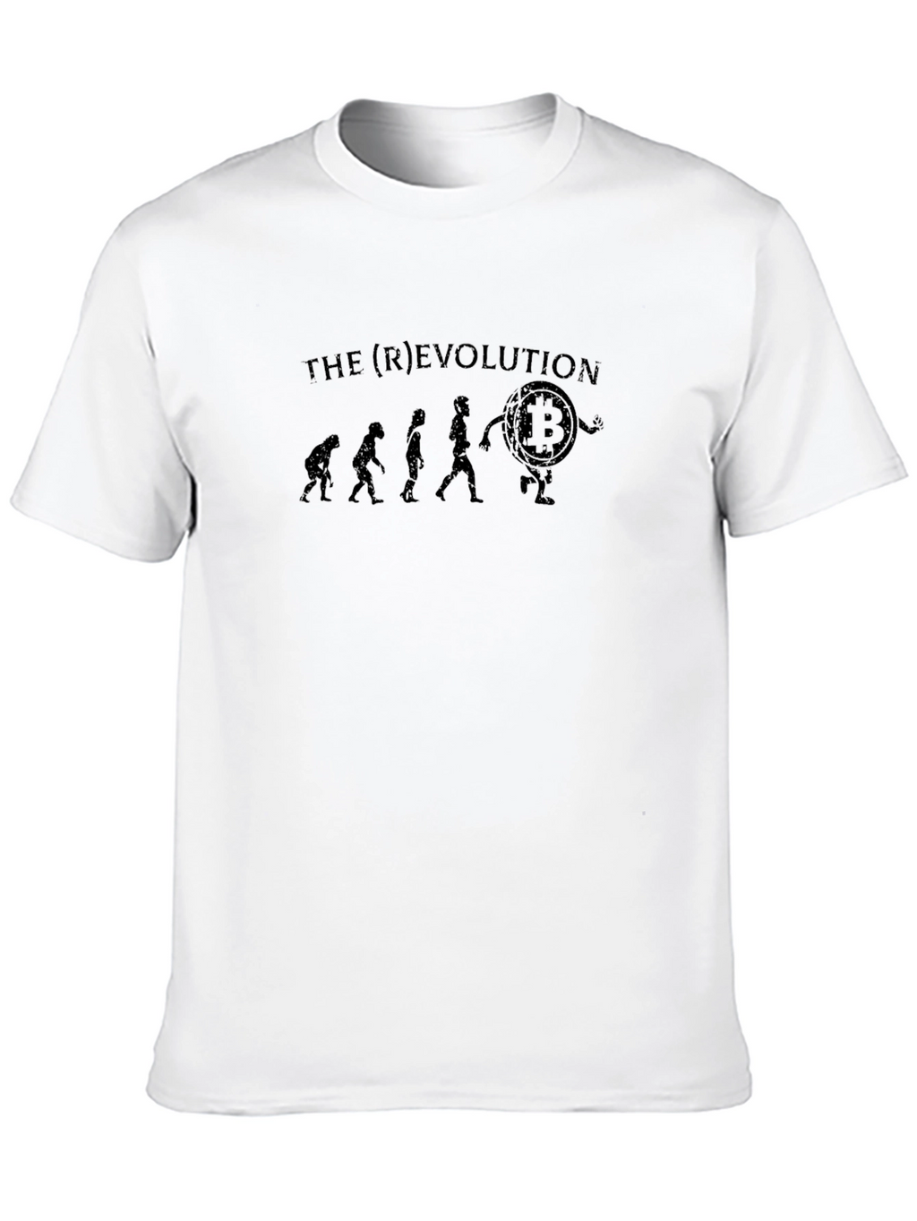 Bitcoin (R)Evolution Black Graphic T-Shirt