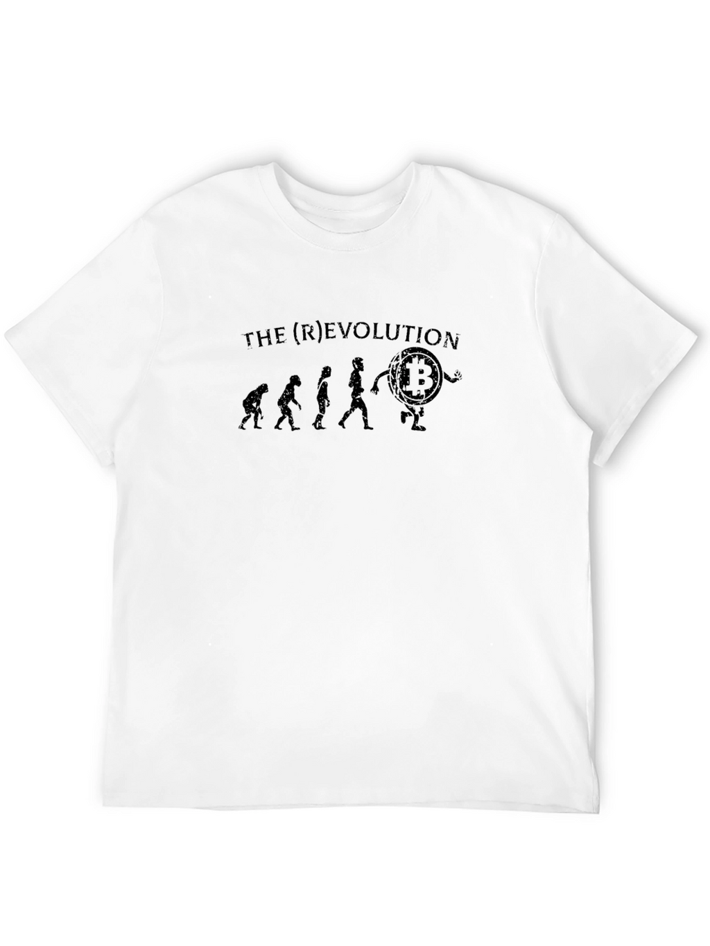 Bitcoin (R)Evolution Black Graphic T-Shirt