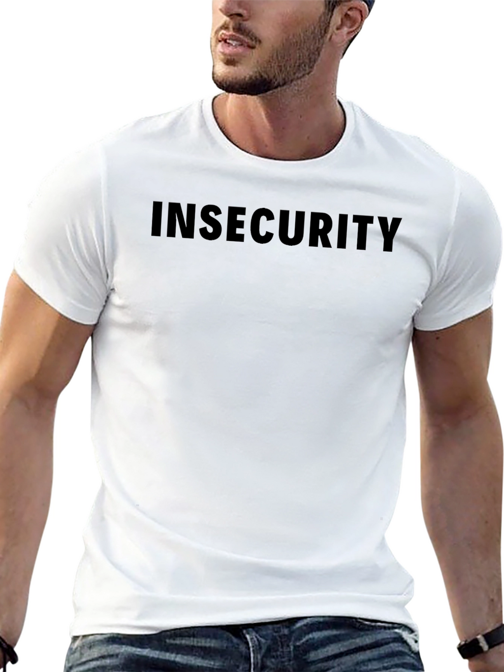 Insecurity Graphic Tee - Black