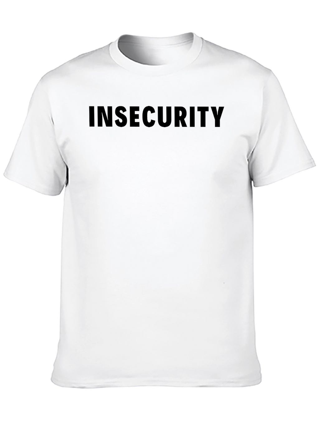 Insecurity Graphic Tee - Black
