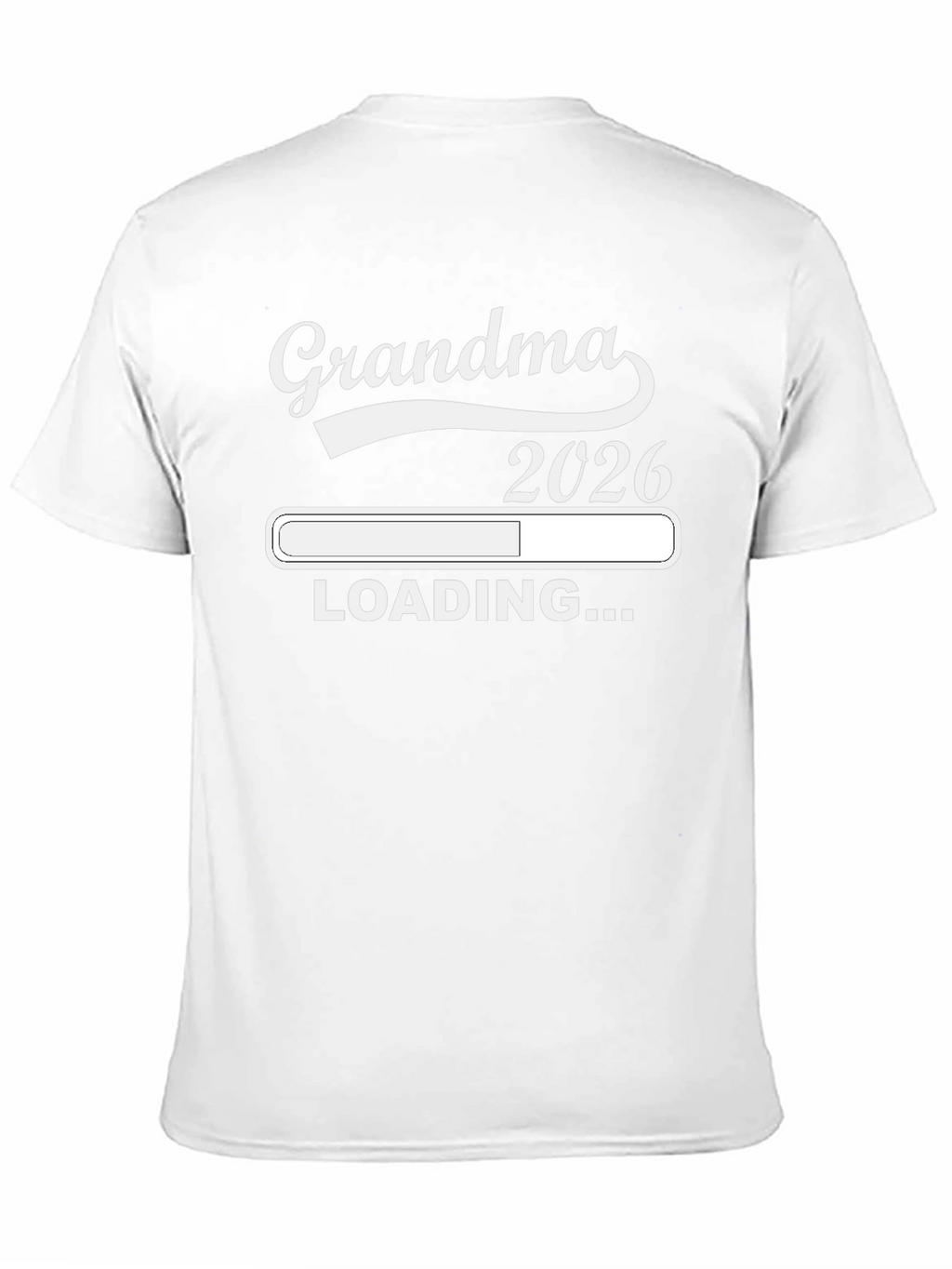 Grandma 2026 Loading Black T-Shirt