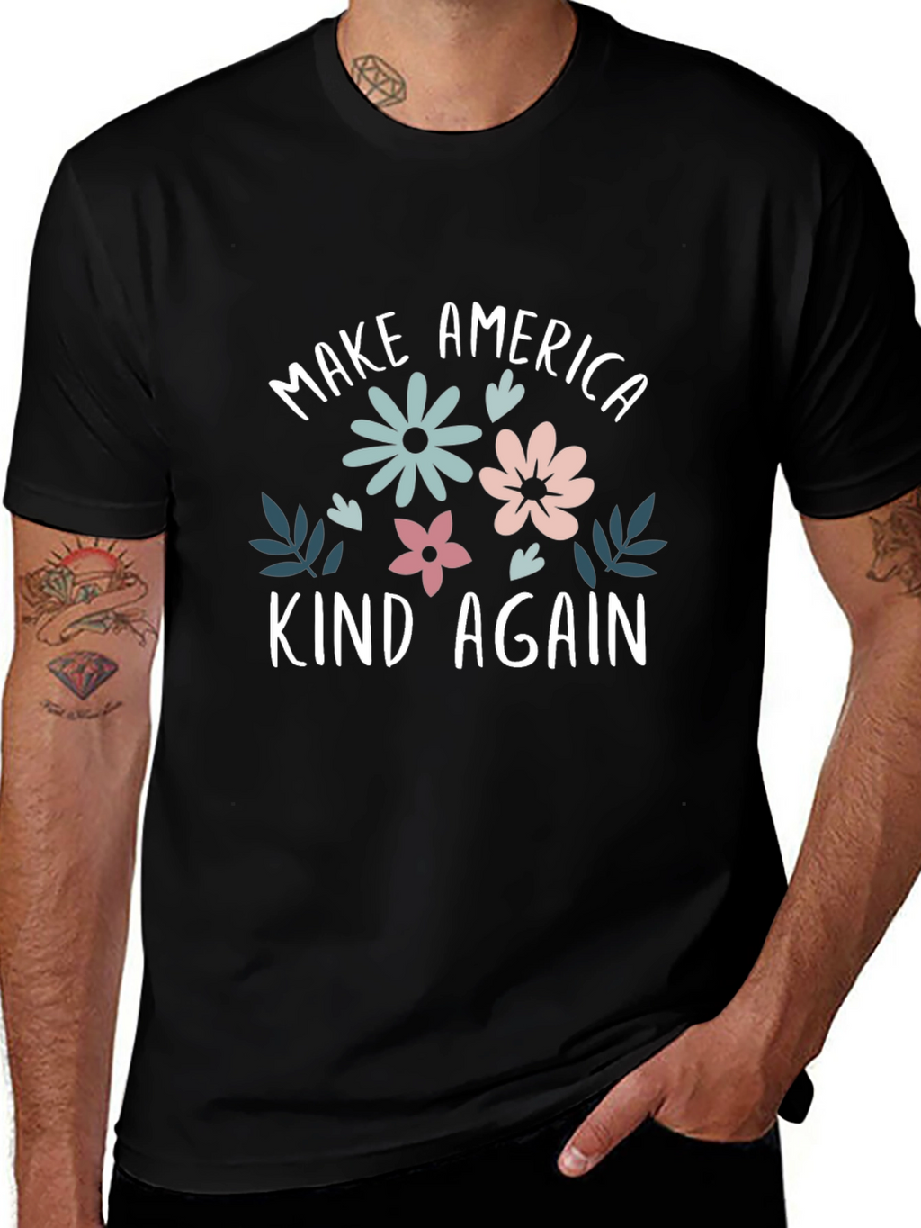 Make America Kind Again Graphic T-Shirt