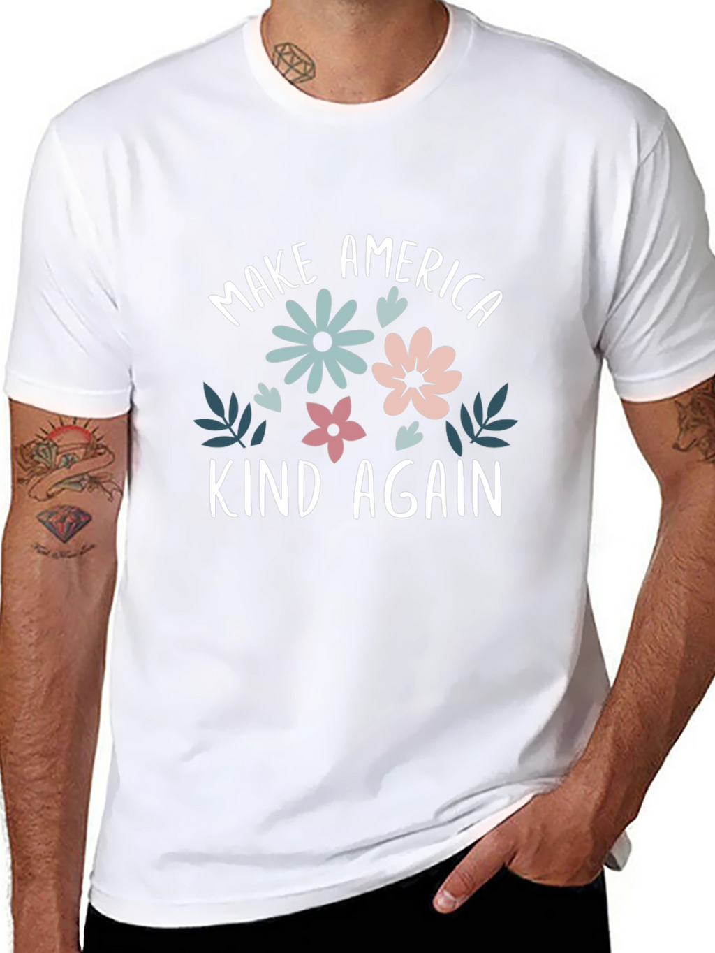 Make America Kind Again Graphic T-Shirt