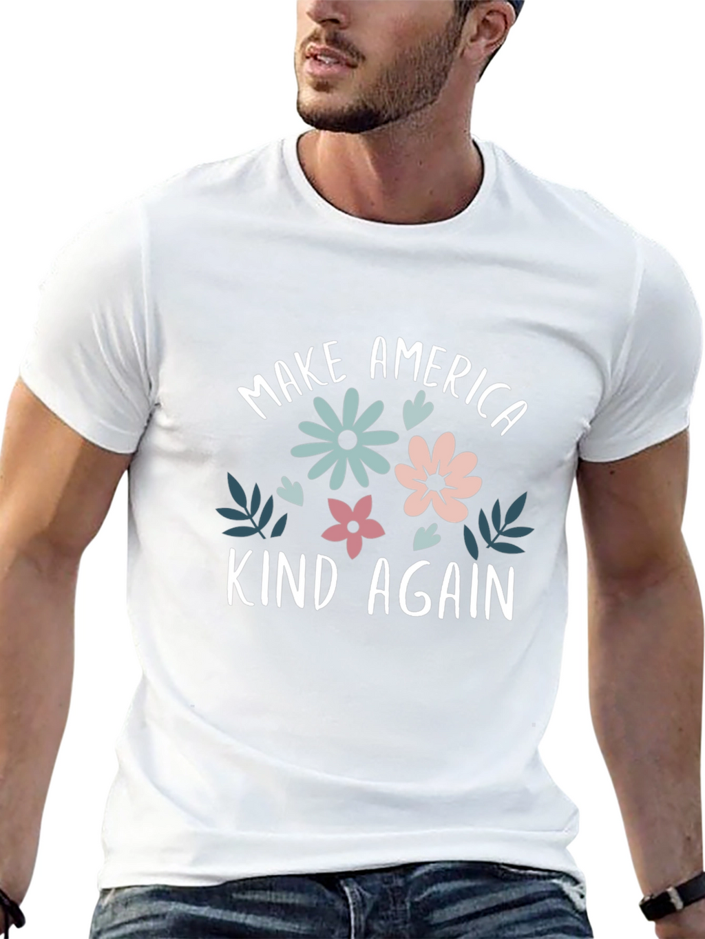 Make America Kind Again Graphic T-Shirt