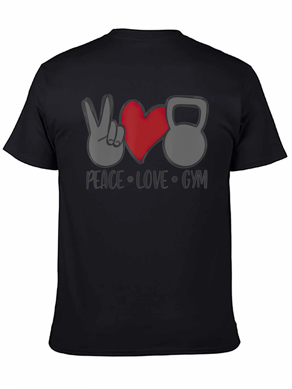 Peace Love Gym Graphic Tee