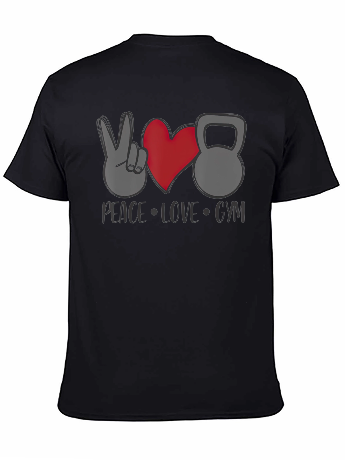 Peace Love Gym Graphic Tee