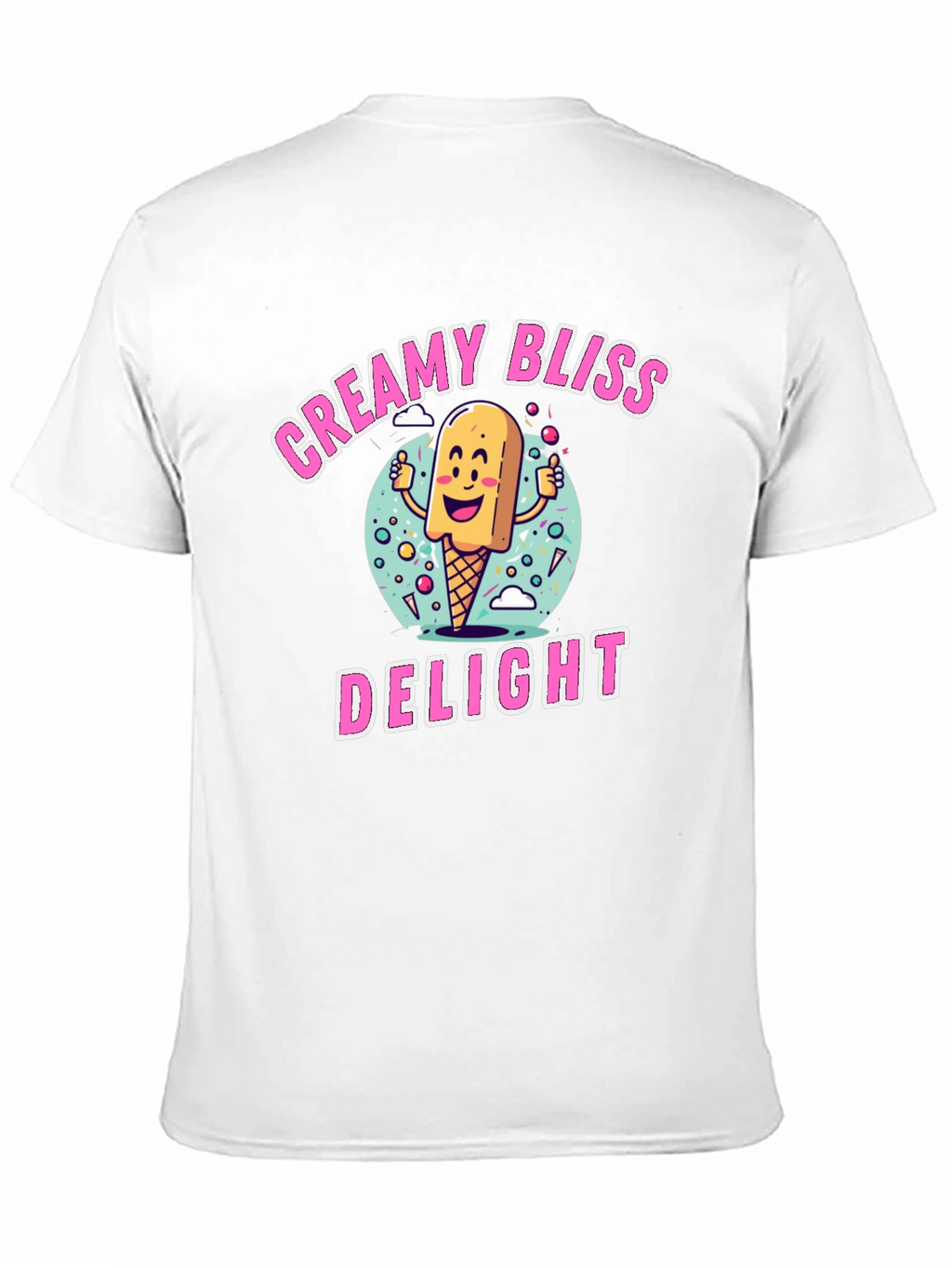 Creamy Bliss Delight Graphic T-Shirt