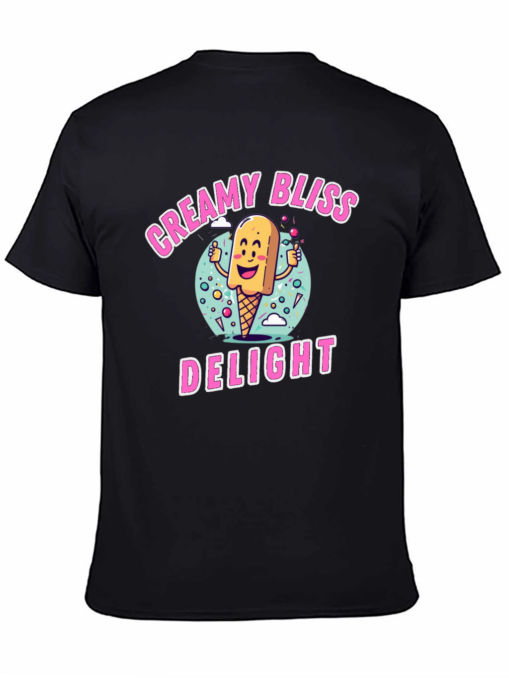 Creamy Bliss Delight Graphic T-Shirt