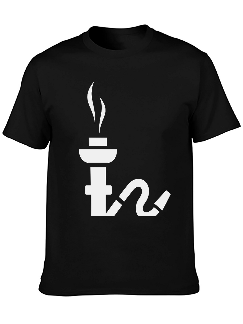 Cool Hookah T-Shirt - Black Graphic Tee