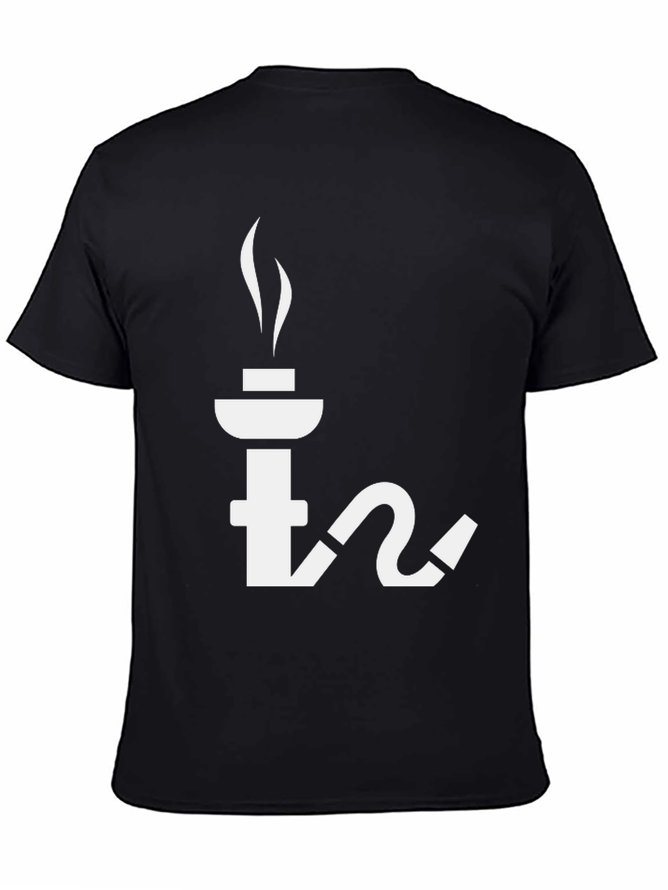 Cool Hookah T-Shirt - Black Graphic Tee