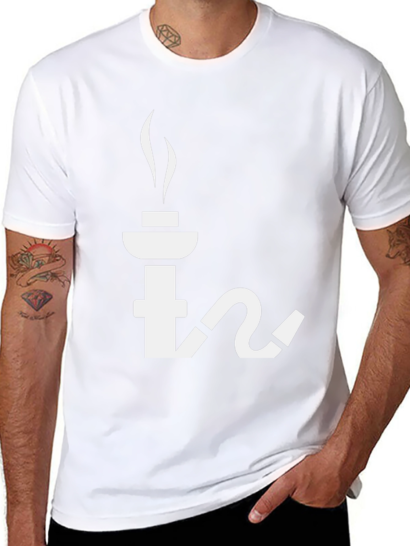 Cool Hookah T-Shirt - Black Graphic Tee