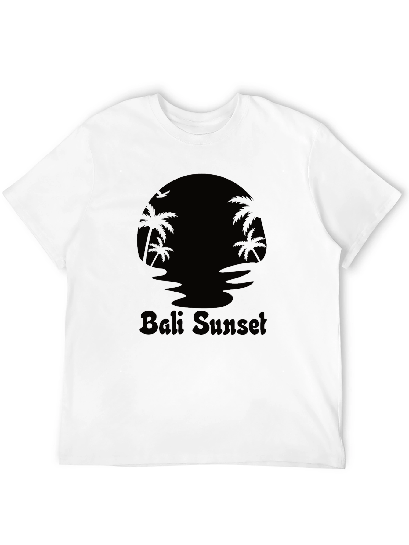 Bali Sunset Graphic T-Shirt - Island Life Vibes