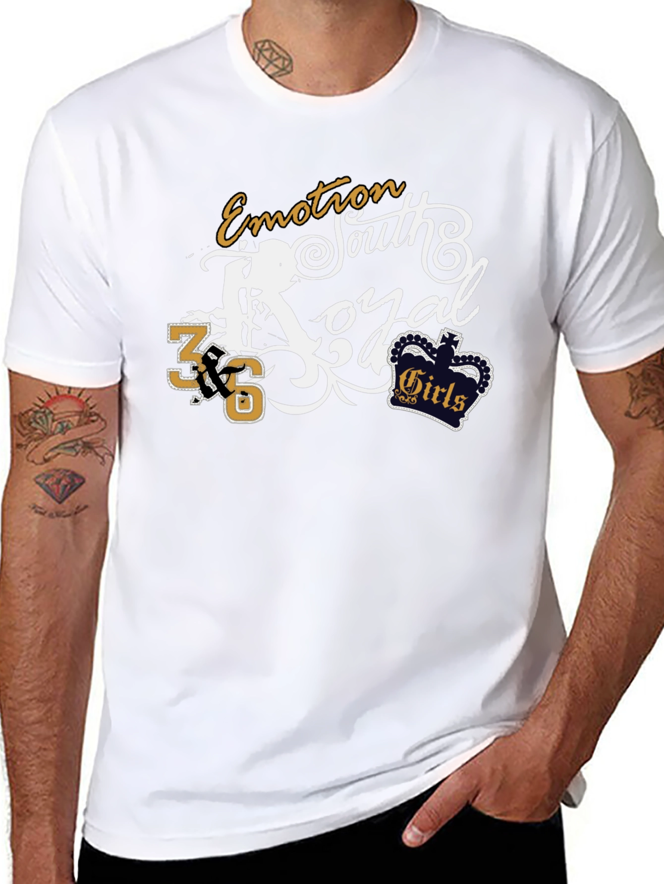 Emotion South Royal T-Shirt - Graphic Tee