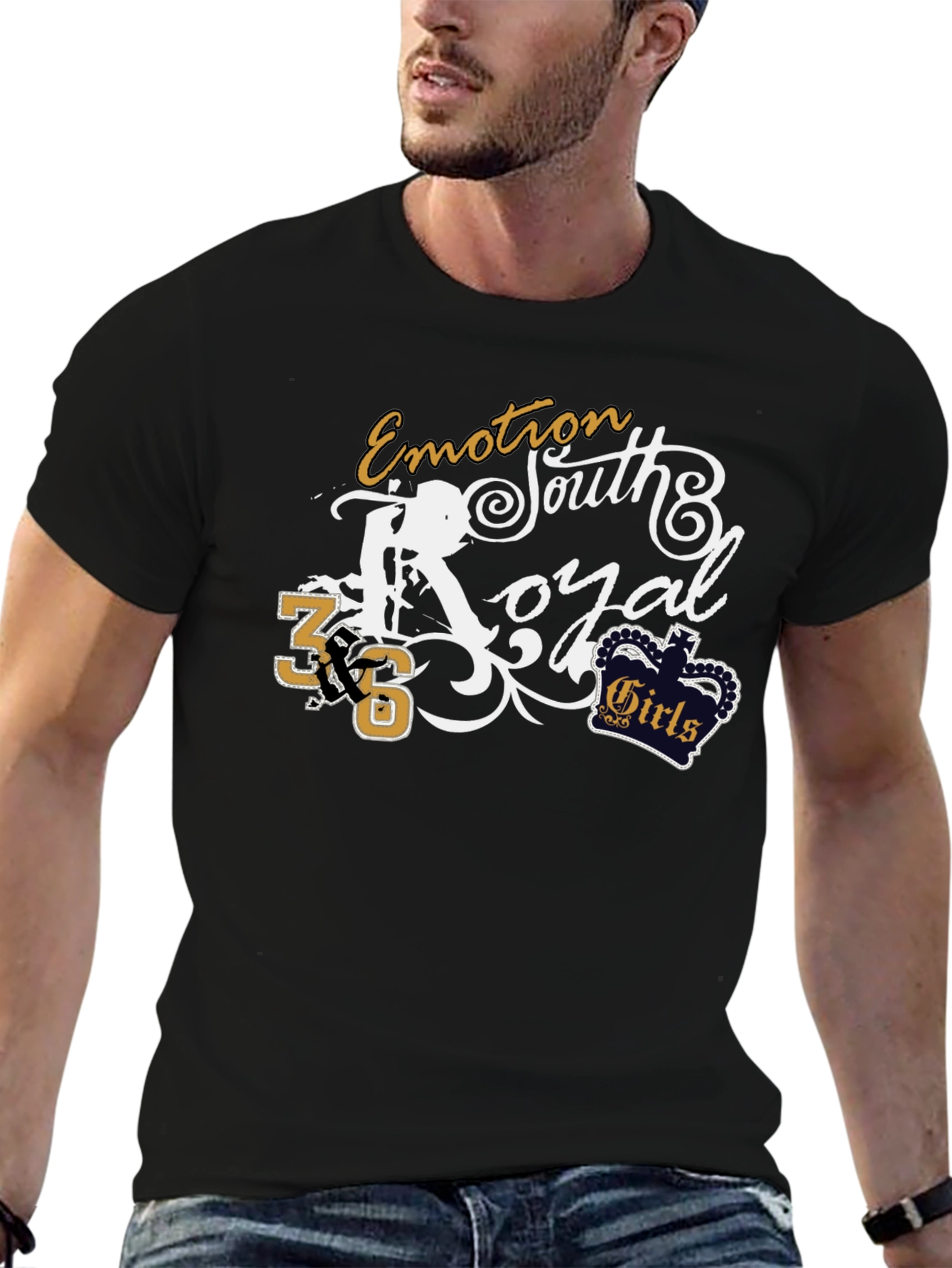 Emotion South Royal T-Shirt - Graphic Tee