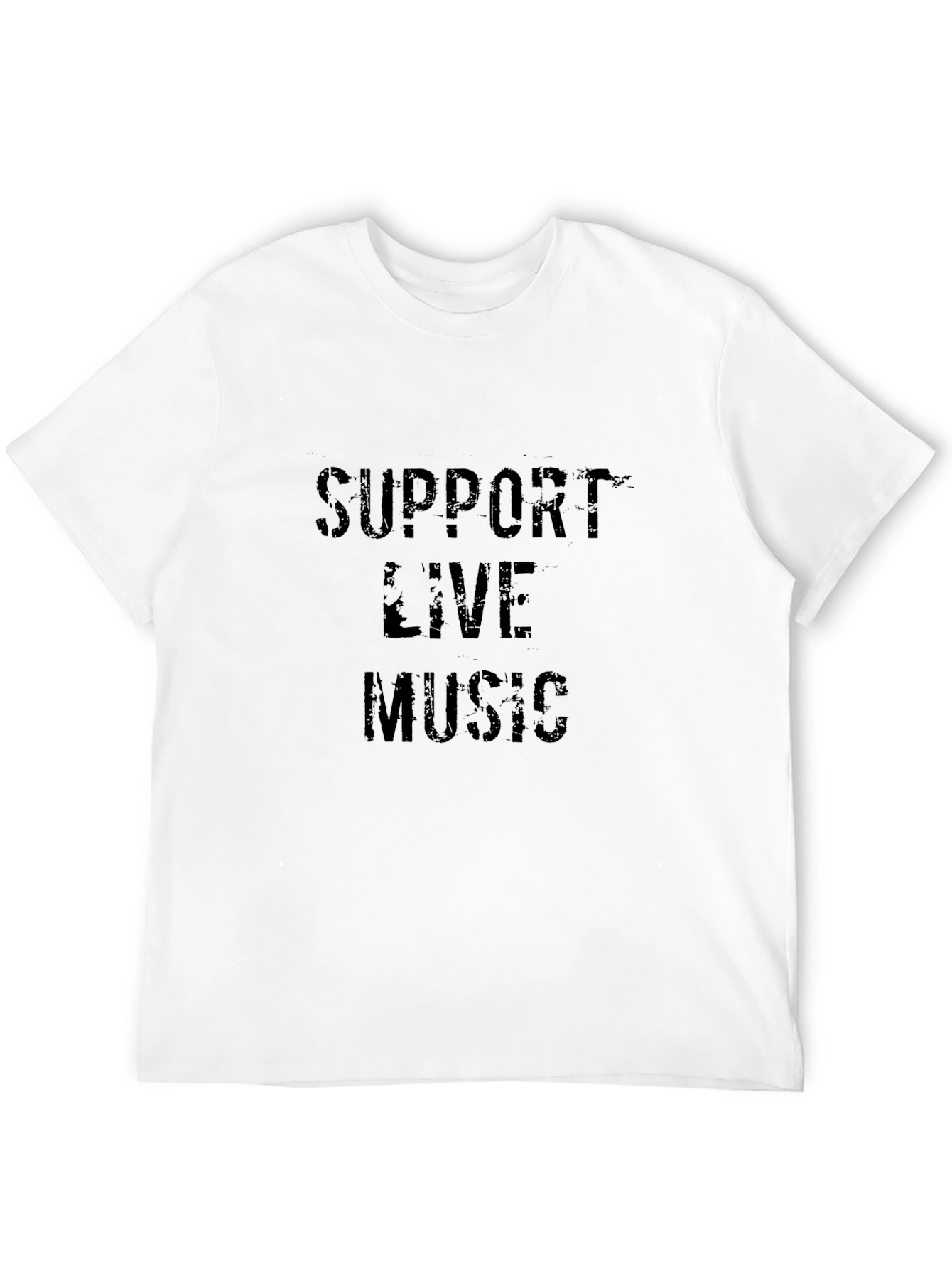 Support Live Music Graphic Tee